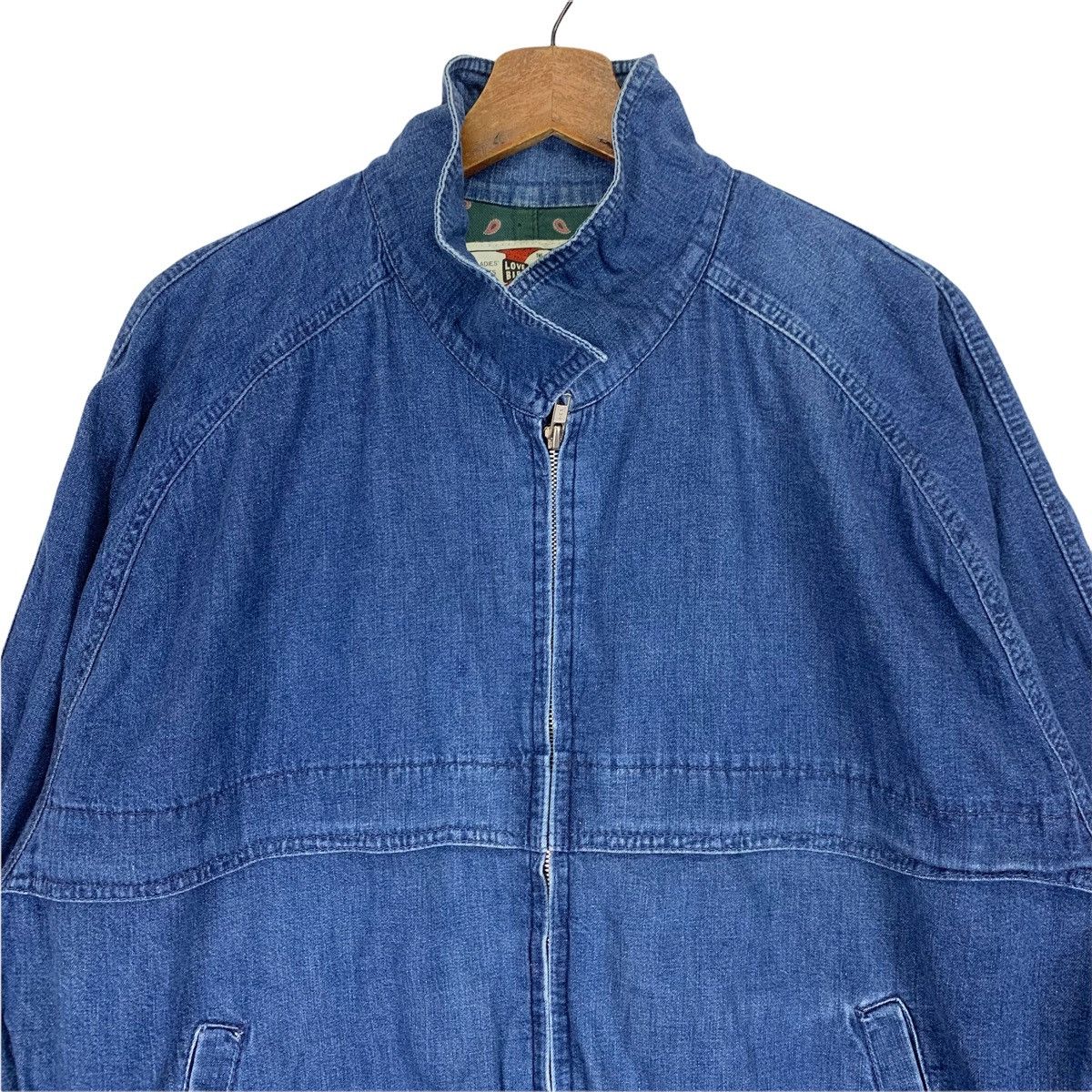 Japanese Brand Romance Indigo Jeans Jacket Size US L / EU 52-54 / 3 - 2 Thumbnail