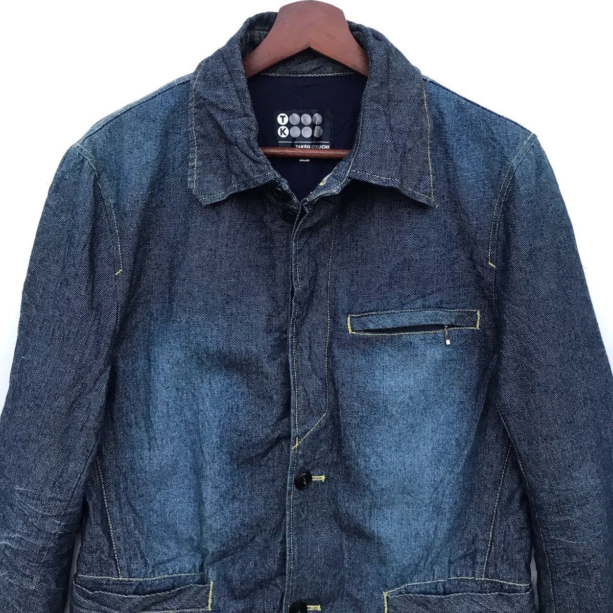 Japanese Brand Japanes Brand Takeo kikuchi Denim Jacket Size US L / EU 52-54 / 3 - 5 Thumbnail