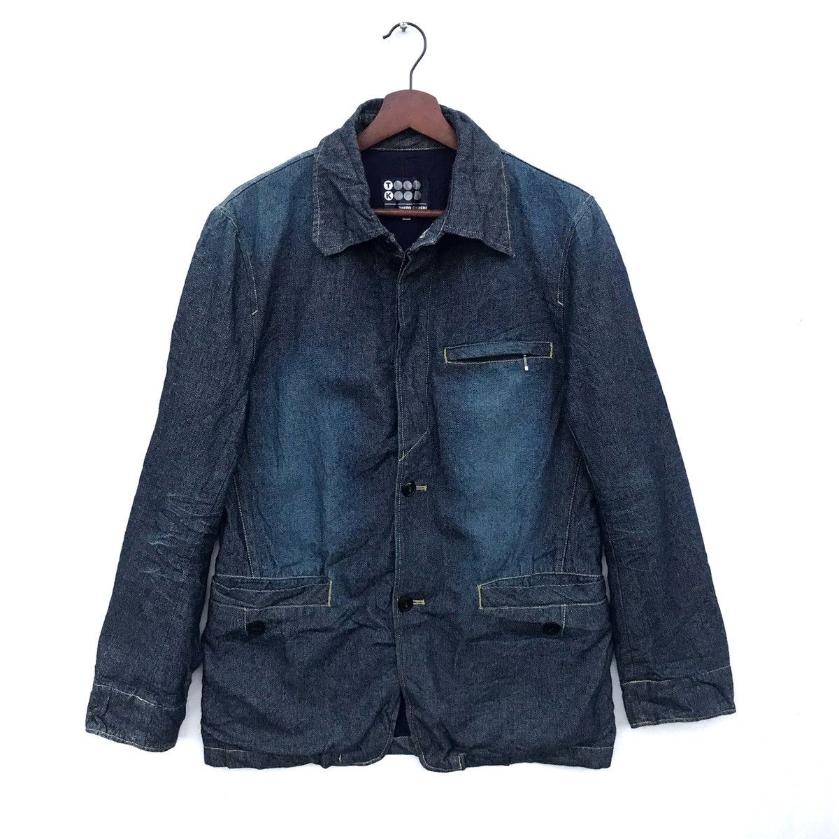 Japanese Brand Japanes Brand Takeo kikuchi Denim Jacket Size US L / EU 52-54 / 3 - 1 Thumbnail