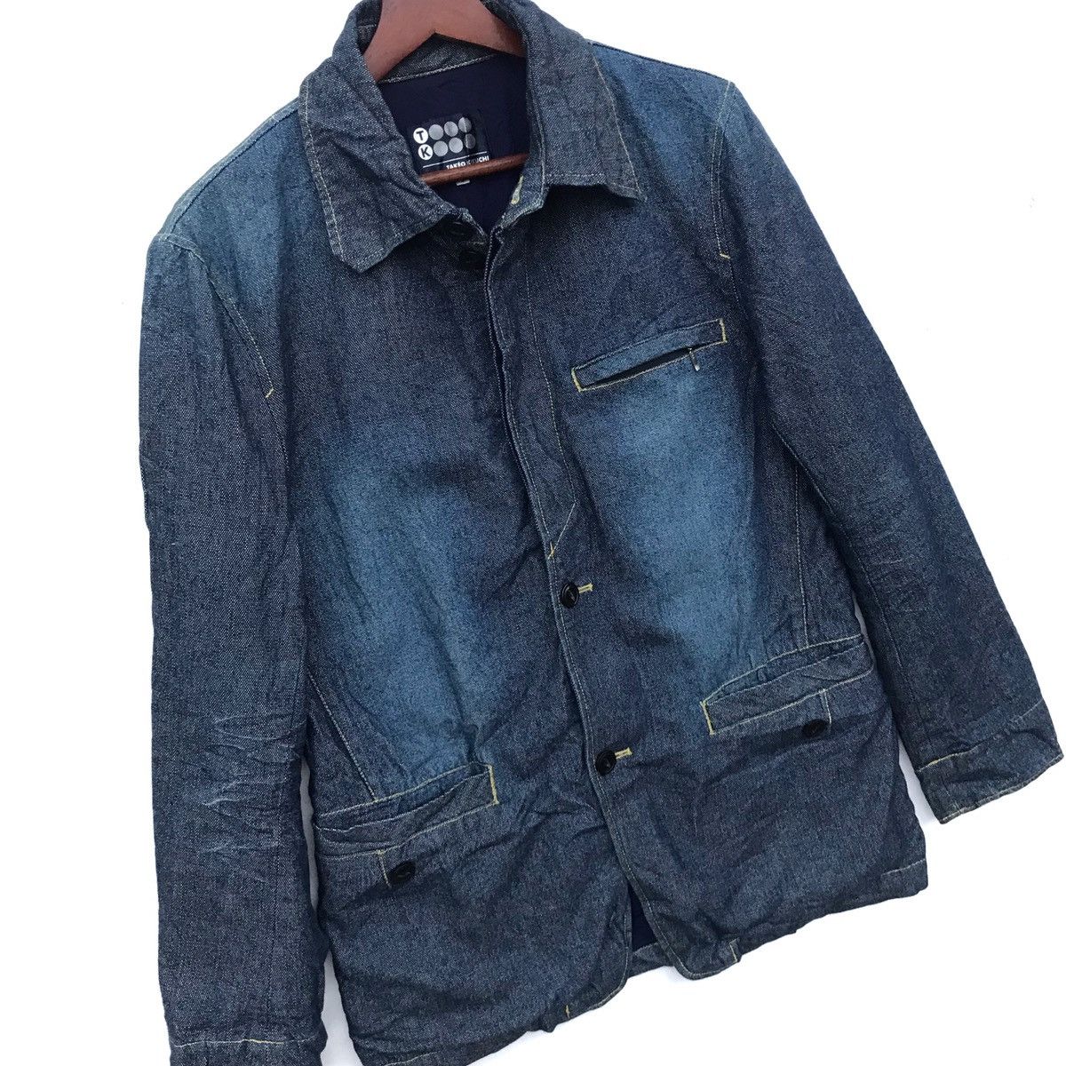 Japanese Brand Japanes Brand Takeo kikuchi Denim Jacket Size US L / EU 52-54 / 3 - 2 Thumbnail