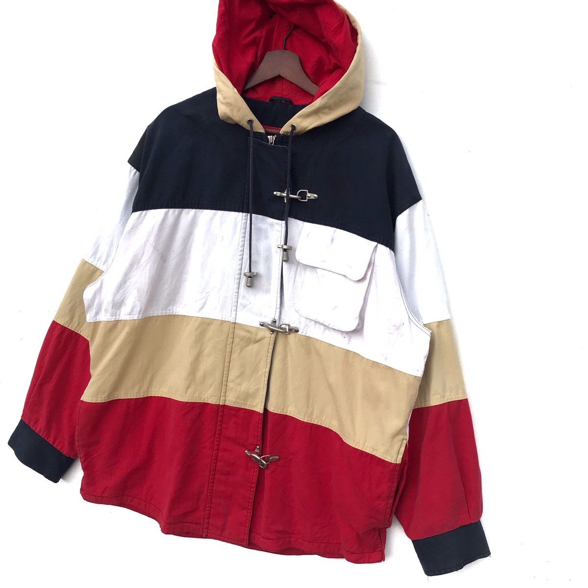 Express Vintage France County Express Hoodie Jacket Size US L / EU 52-54 / 3 - 3 Thumbnail