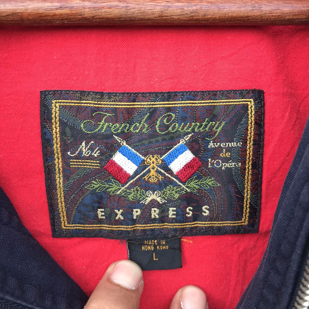 Express Vintage France County Express Hoodie Jacket Size US L / EU 52-54 / 3 - 6 Thumbnail