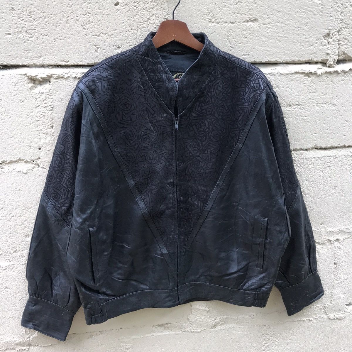 Genuine Leather Lepanto Madrid Zipper Design Jacket Size US M / EU 48-50 / 2 - 2 Thumbnail