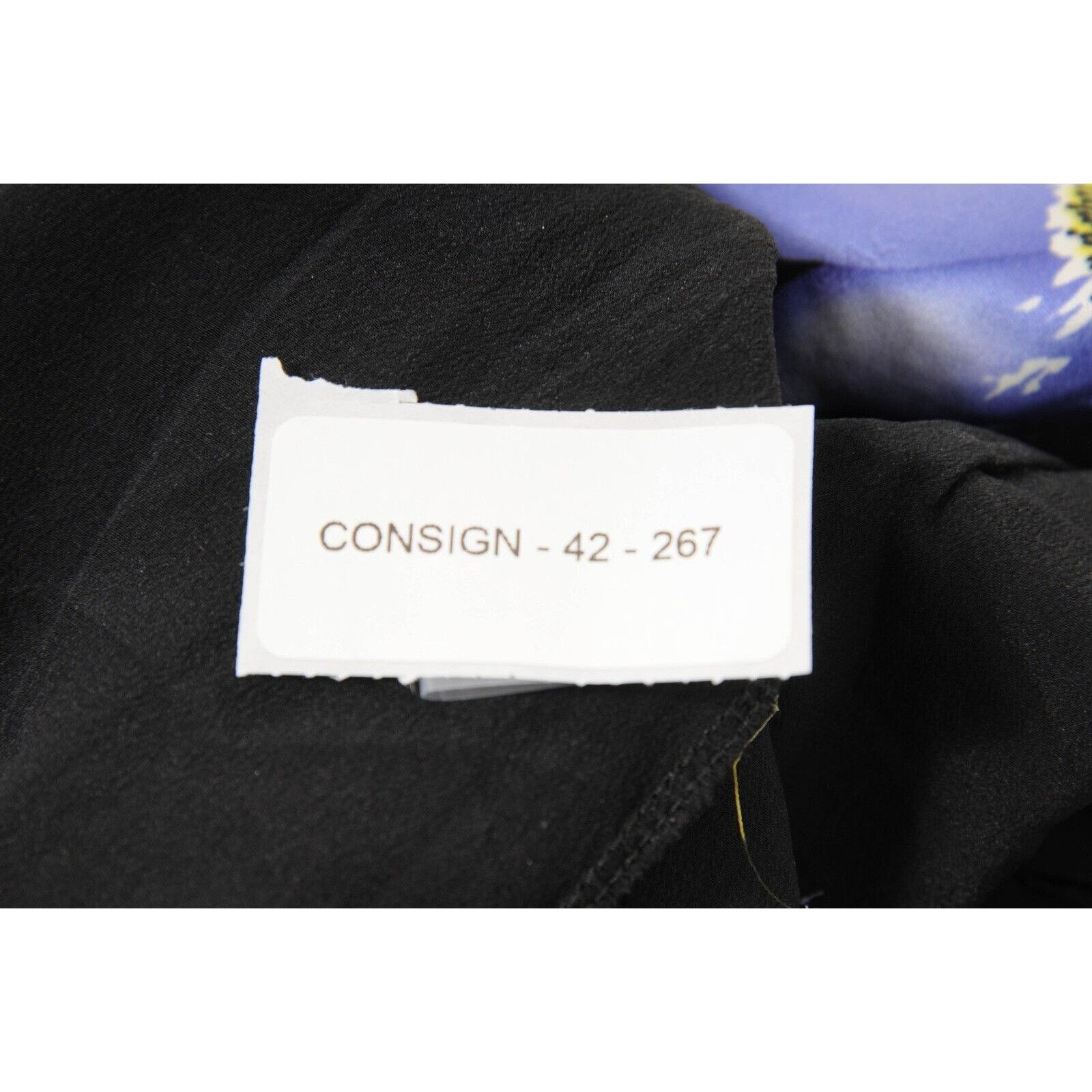 Balenciaga Mini Dress FR 38 Purple Yellow Floral Size M / US 6-8 / IT 42-44 - 11 Thumbnail
