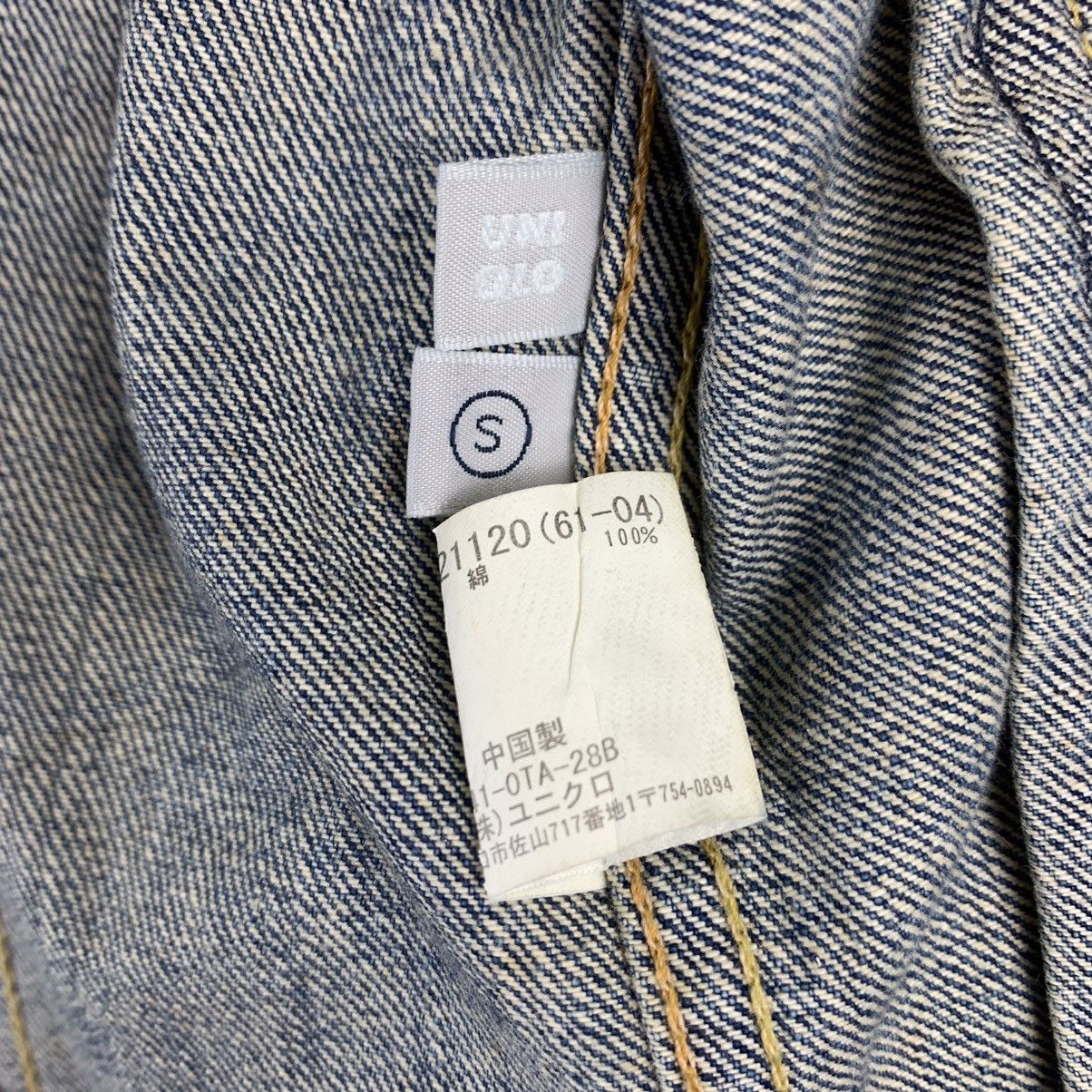 Uniqlo Vintage Uniqlo Buttonup Denim Jacket Size US S / EU 44-46 / 1 - 7 Thumbnail