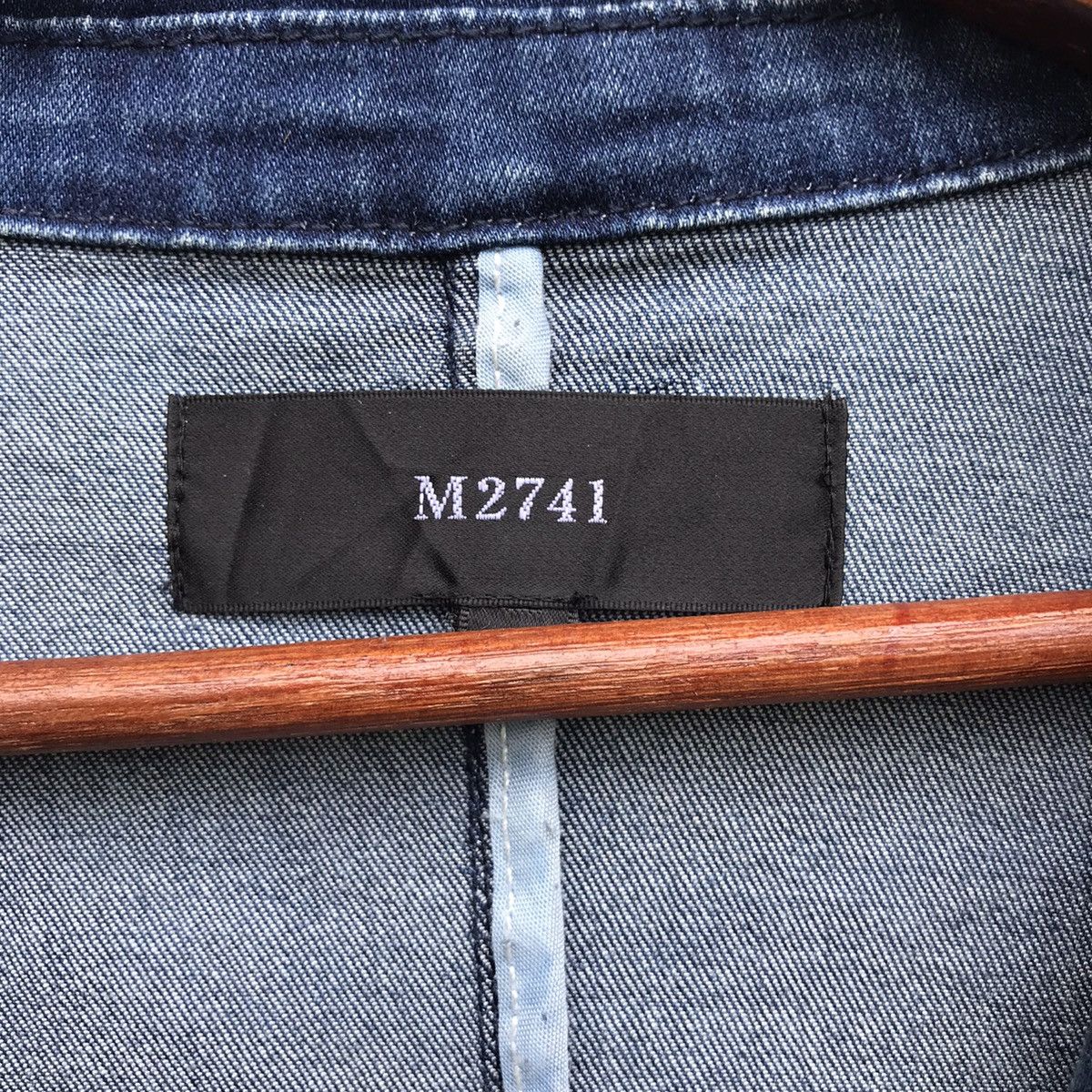 Japanese Brand Vintage M2741 Denim Indigo Blazer Coat Size US M / EU 48-50 / 2 - 7 Thumbnail