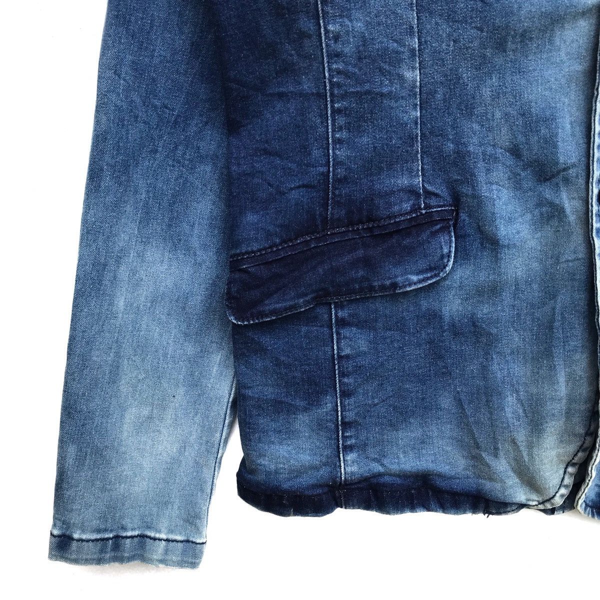 Japanese Brand Vintage M2741 Denim Indigo Blazer Coat Size US M / EU 48-50 / 2 - 5 Thumbnail