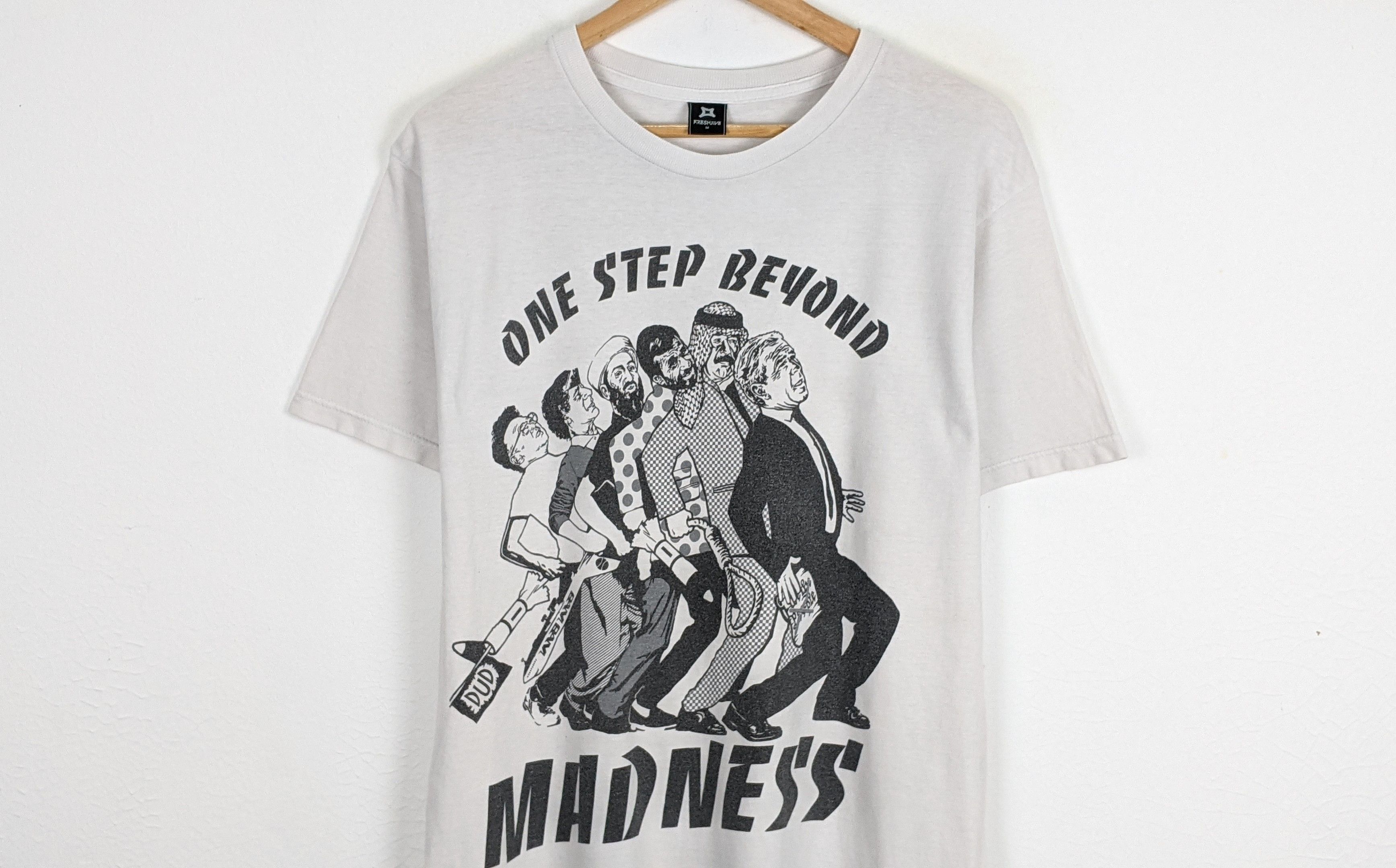 Freshjive Freshjive One Step Beyond Madness Parody shirt Size US M / EU 48-50 / 2 - 2 Thumbnail