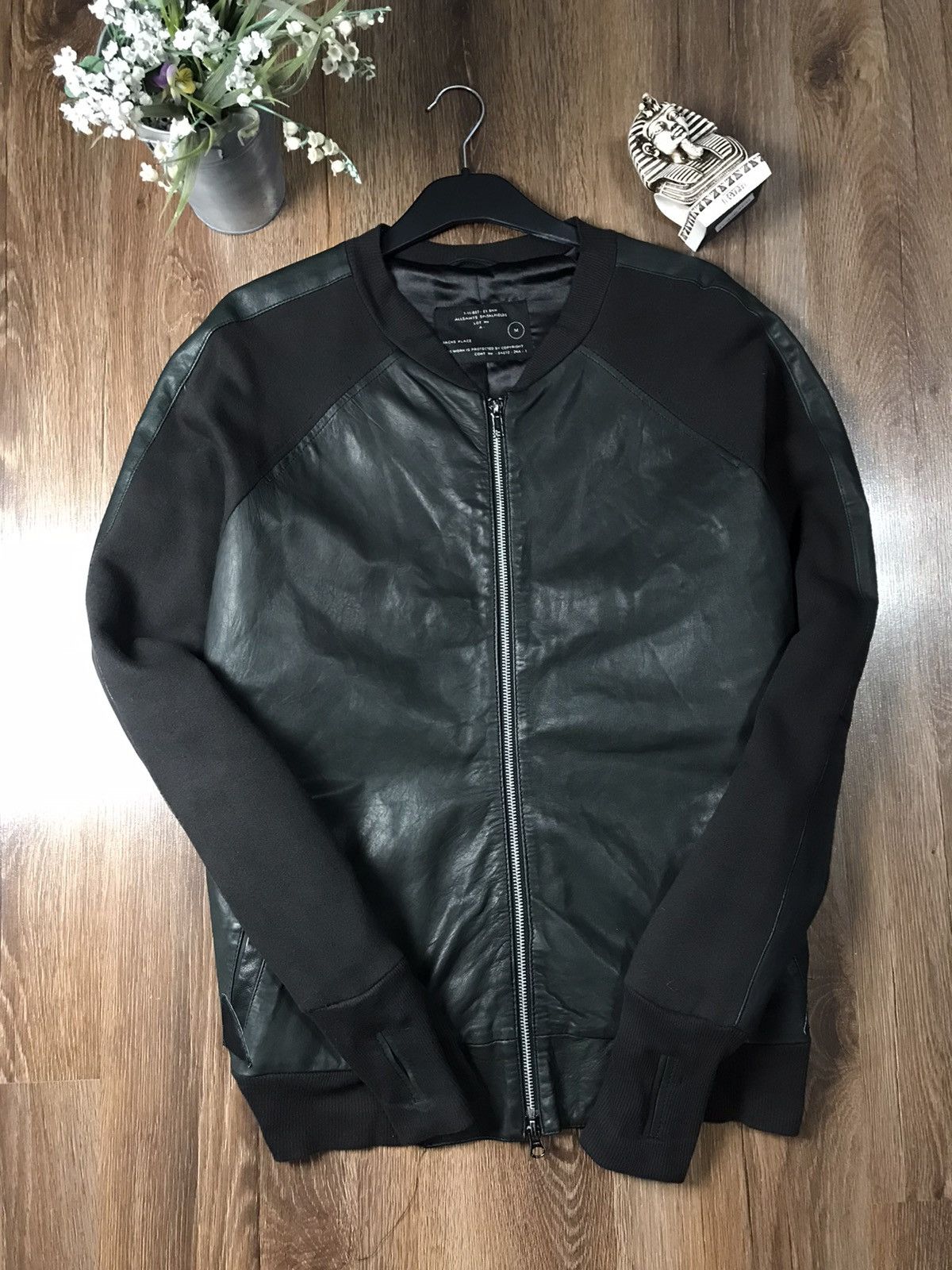 Allsaints × Vintage Allsaints spitalfields leather jacket Size US M / EU 48-50 / 2 - 1 Thumbnail