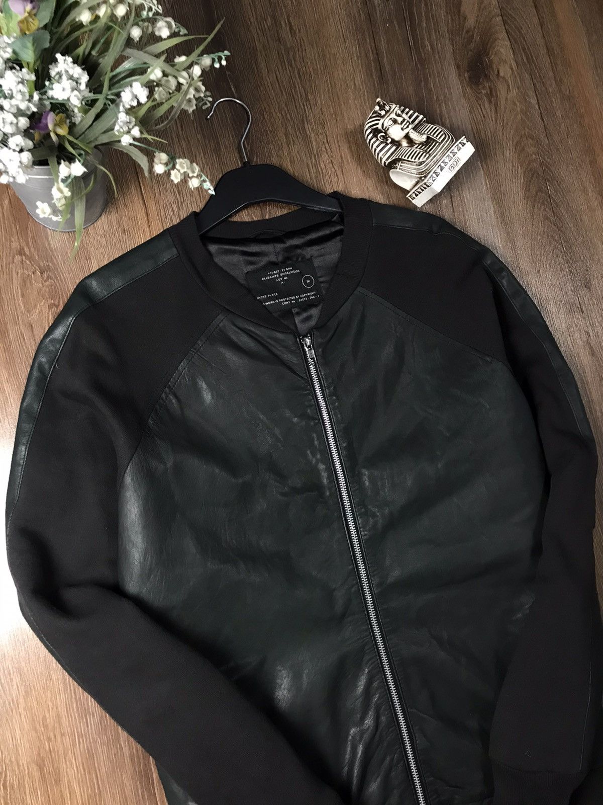 Allsaints × Vintage Allsaints spitalfields leather jacket Size US M / EU 48-50 / 2 - 4 Thumbnail