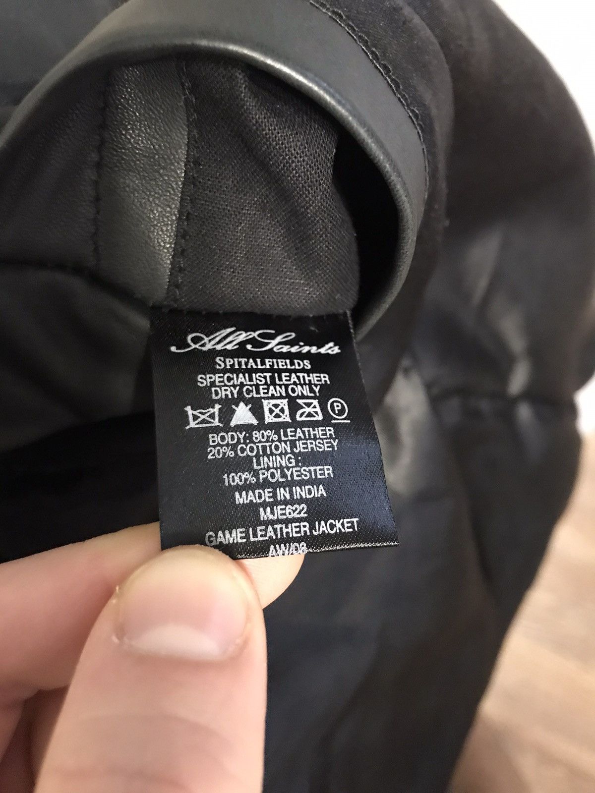 Allsaints × Vintage Allsaints spitalfields leather jacket Size US M / EU 48-50 / 2 - 9 Thumbnail