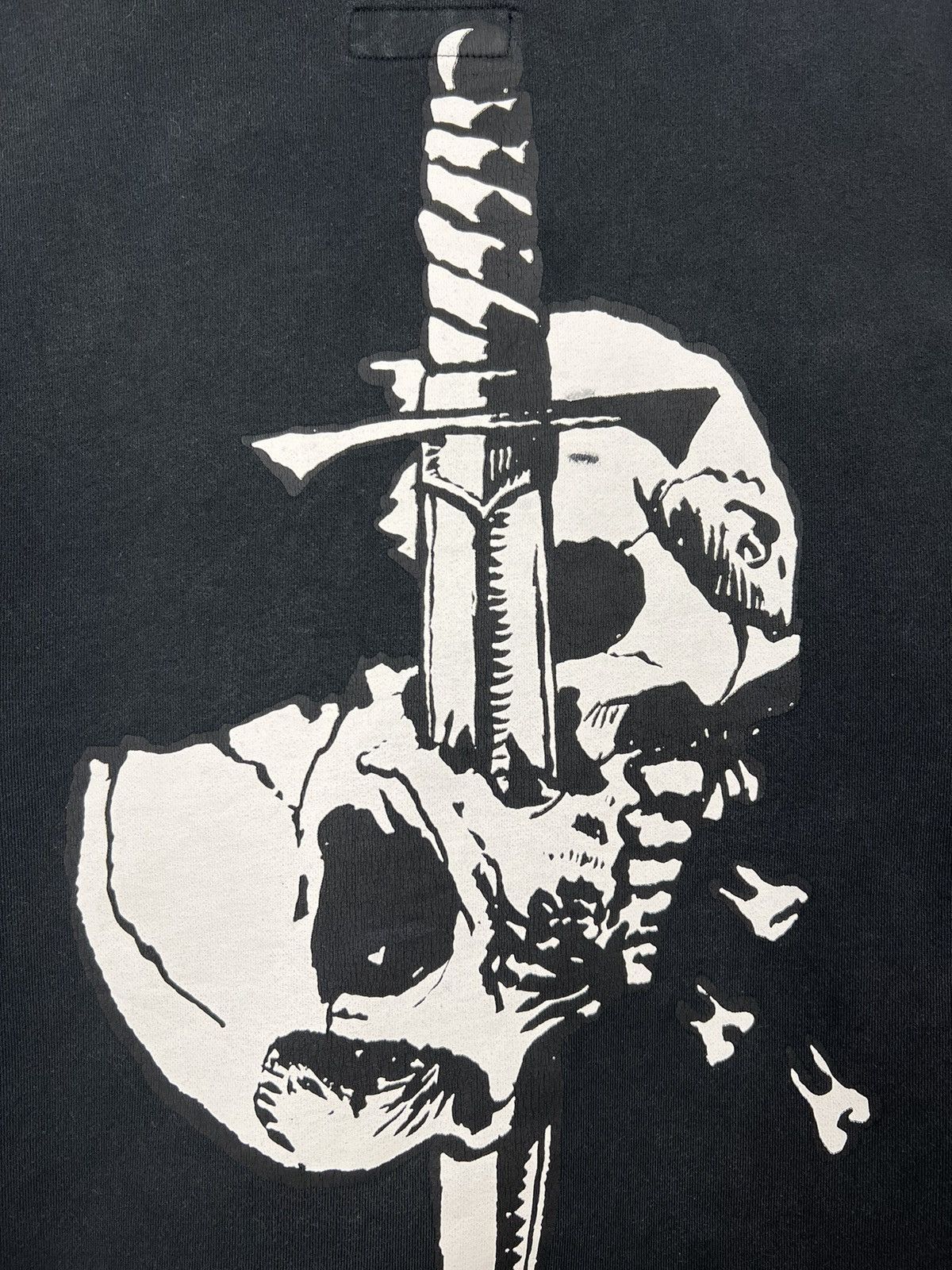 Allsaints Allsaints Skull Sweetshirt Crewneck Size US XL / EU 56 / 4 - 5 Thumbnail