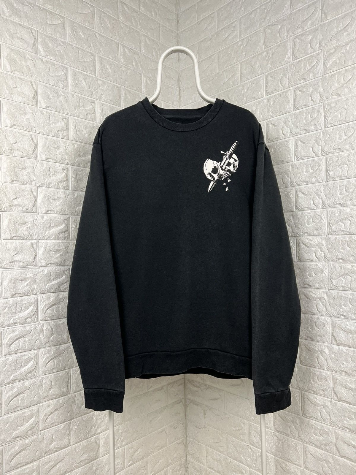 Allsaints Allsaints Skull Sweetshirt Crewneck Size US XL / EU 56 / 4 - 2 Thumbnail