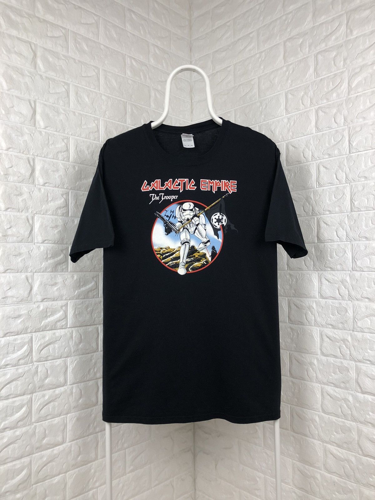 Iron Maiden × Vintage Star Wars Galactic Empire style Iron Maiden Tee Size US XL / EU 56 / 4 - 1 Thumbnail