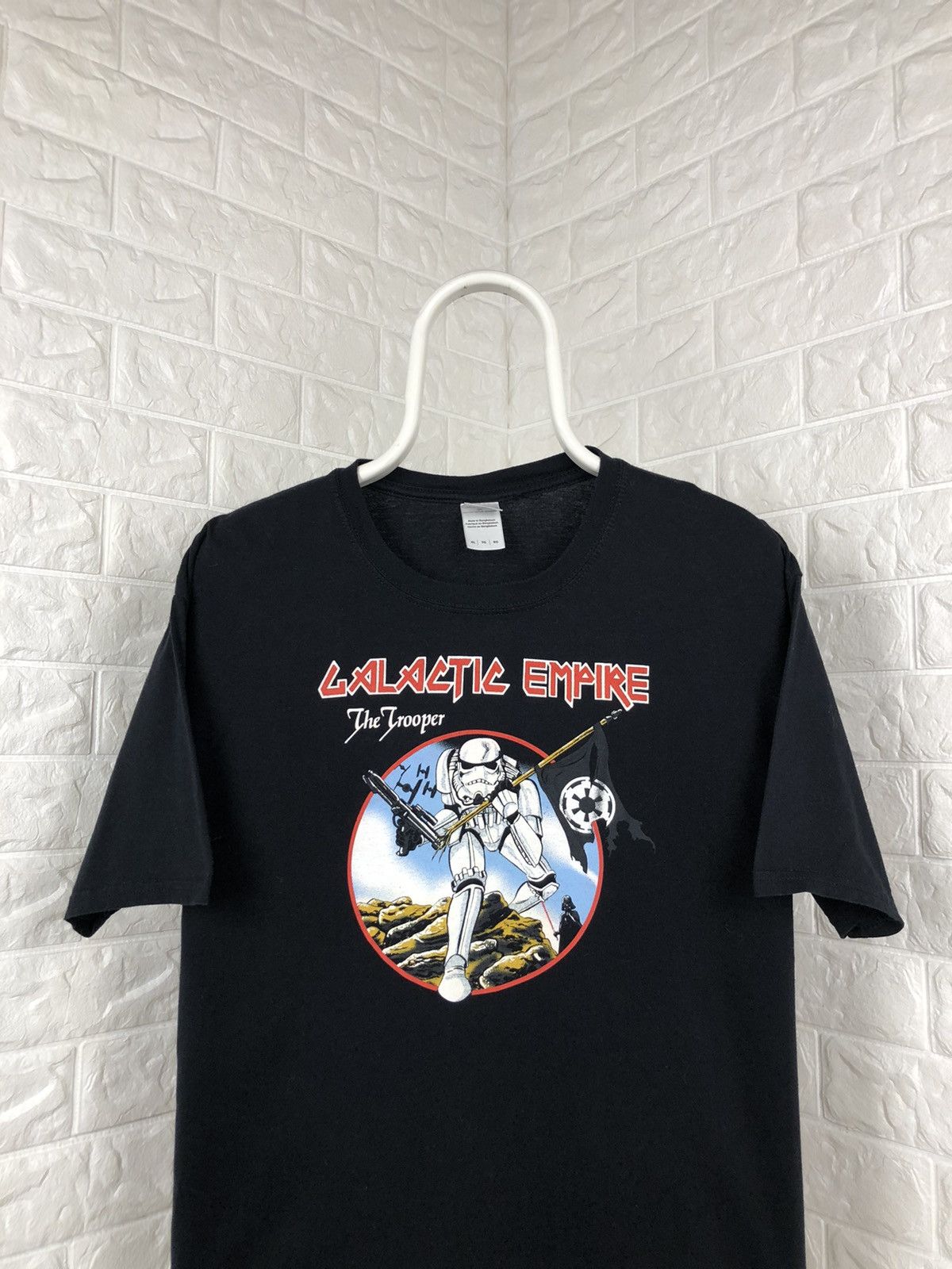 Iron Maiden × Vintage Star Wars Galactic Empire style Iron Maiden Tee Size US XL / EU 56 / 4 - 2 Thumbnail