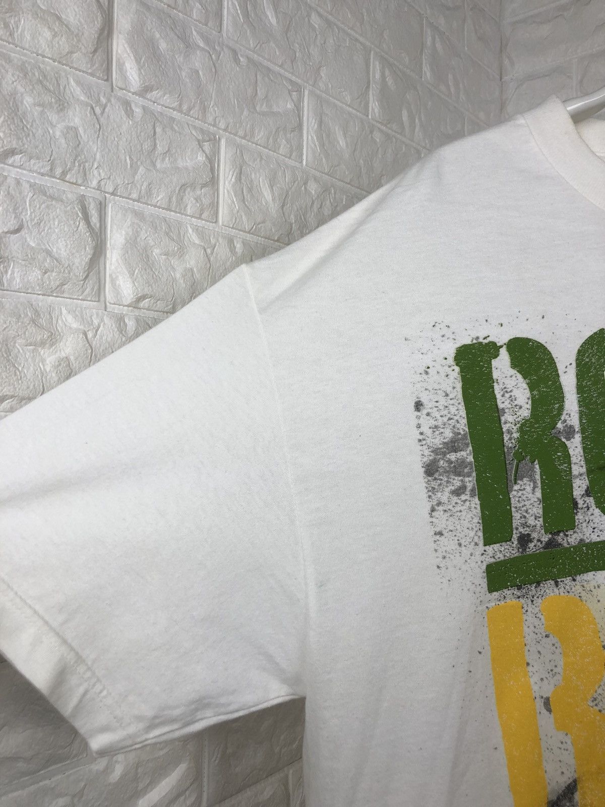 Bob Marley × Vintage × Zion Rootswear Vintage Bob Marley Roots Rock Reggae Zion Tees Size US XL / EU 56 / 4 - 5 Thumbnail
