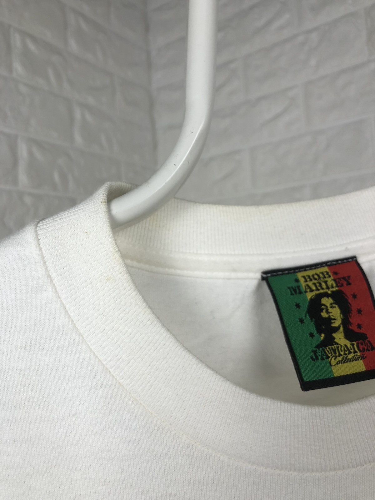 Bob Marley × Vintage × Zion Rootswear Vintage Bob Marley Roots Rock Reggae Zion Tees Size US XL / EU 56 / 4 - 12 Thumbnail