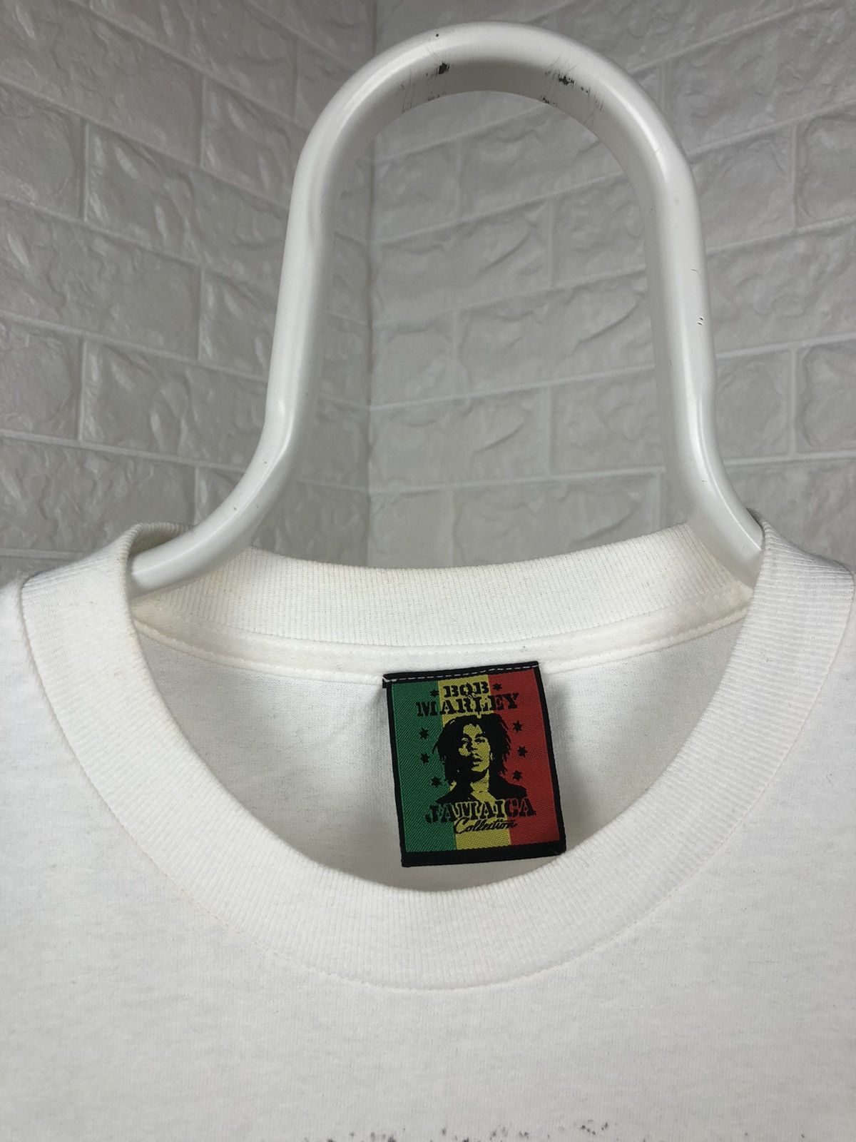 Bob Marley × Vintage × Zion Rootswear Vintage Bob Marley Roots Rock Reggae Zion Tees Size US XL / EU 56 / 4 - 11 Thumbnail