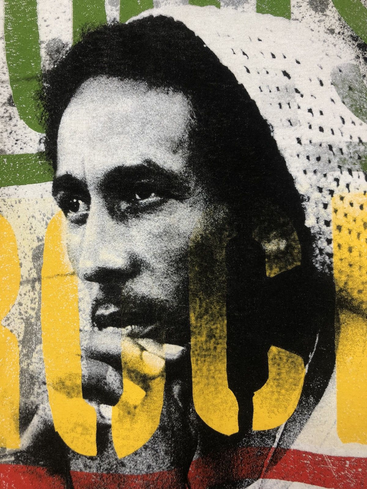 Bob Marley × Vintage × Zion Rootswear Vintage Bob Marley Roots Rock Reggae Zion Tees Size US XL / EU 56 / 4 - 4 Thumbnail