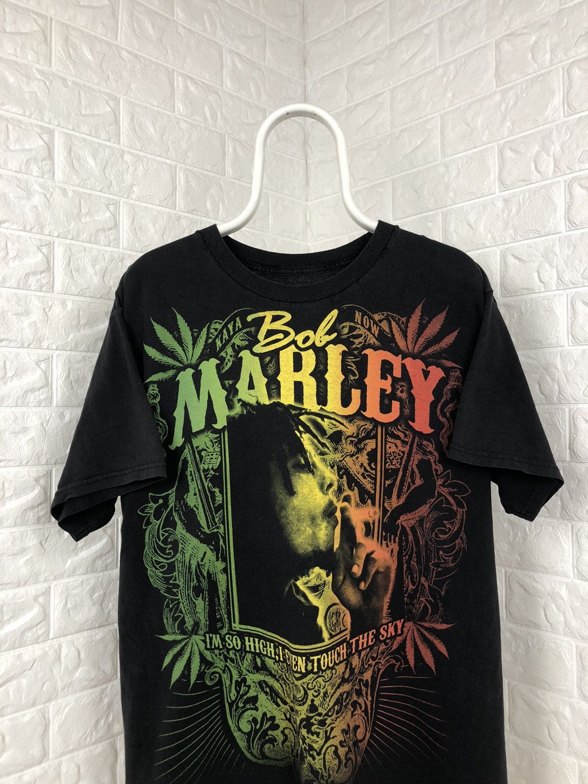 Bob Marley × Rap Tees × Vintage Vintage Bob Marley Rap Tee Size US L / EU 52-54 / 3 - 2 Thumbnail