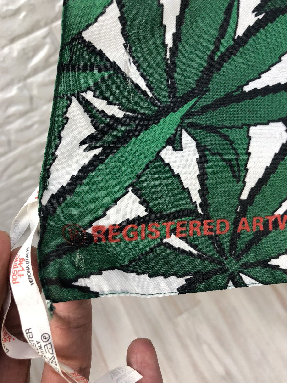 Rap Tees × Vintage Vintage 1999 Marijuana Flag Hemp Smokers Delight Size US XXL / EU 58 / 5 - 9 Thumbnail