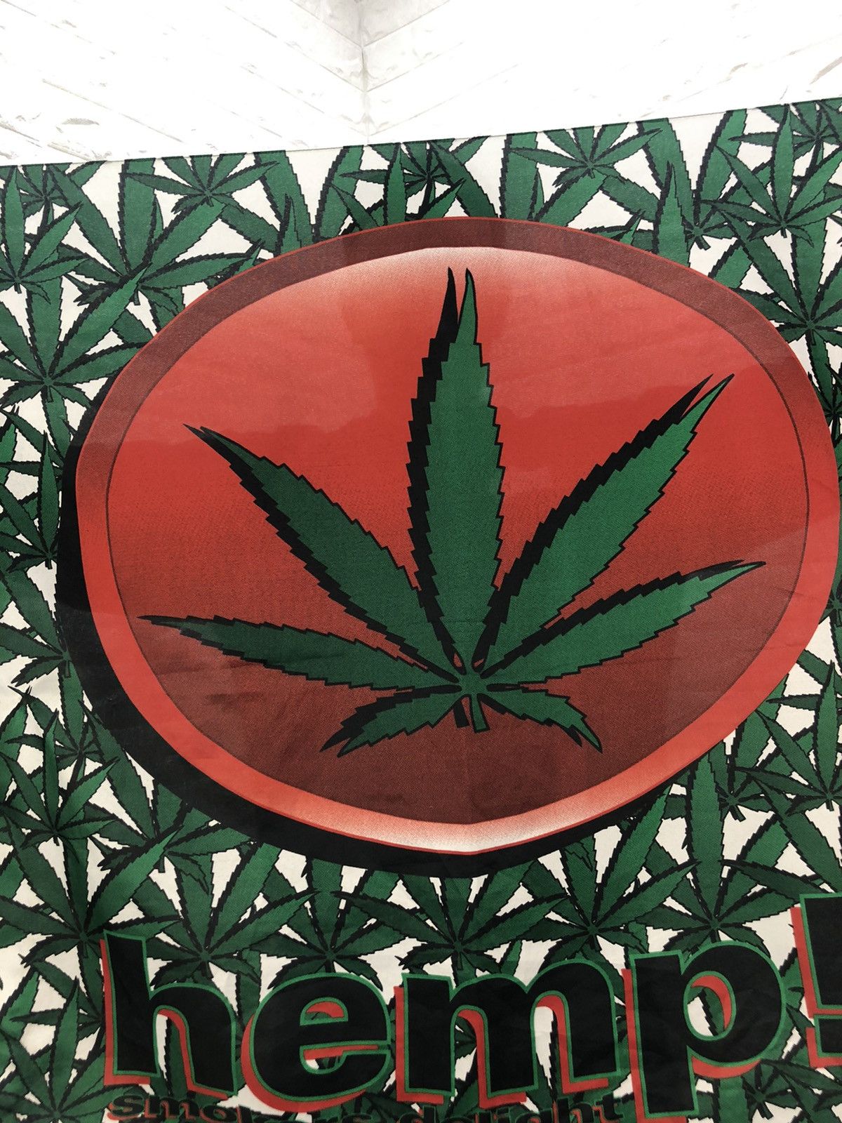 Rap Tees × Vintage Vintage 1999 Marijuana Flag Hemp Smokers Delight Size US XXL / EU 58 / 5 - 4 Thumbnail