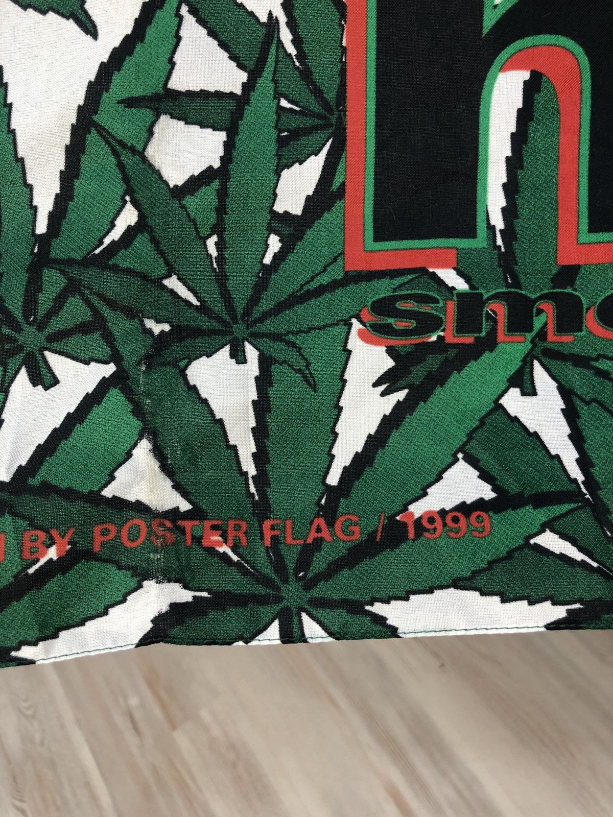 Rap Tees × Vintage Vintage 1999 Marijuana Flag Hemp Smokers Delight Size US XXL / EU 58 / 5 - 5 Thumbnail