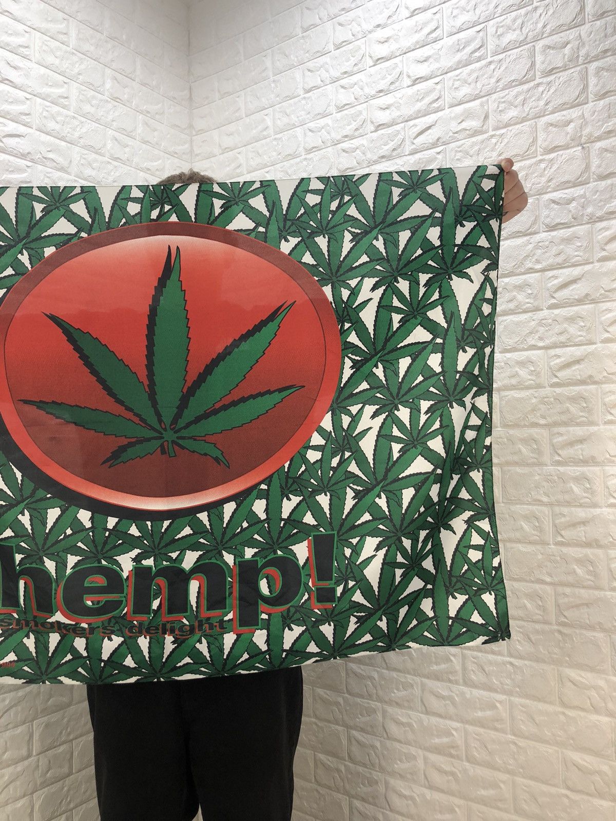 Rap Tees × Vintage Vintage 1999 Marijuana Flag Hemp Smokers Delight Size US XXL / EU 58 / 5 - 2 Thumbnail