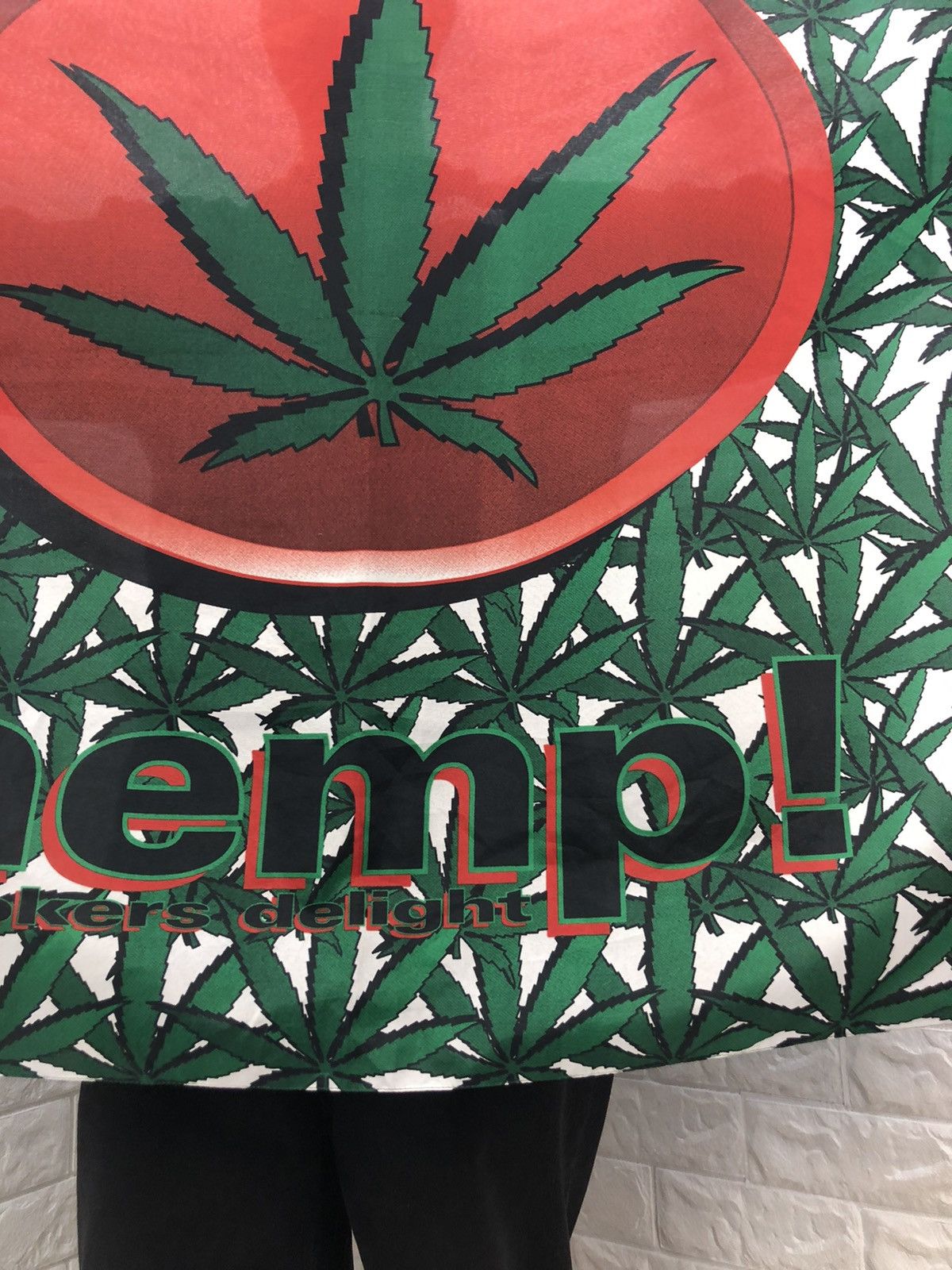 Rap Tees × Vintage Vintage 1999 Marijuana Flag Hemp Smokers Delight Size US XXL / EU 58 / 5 - 7 Thumbnail