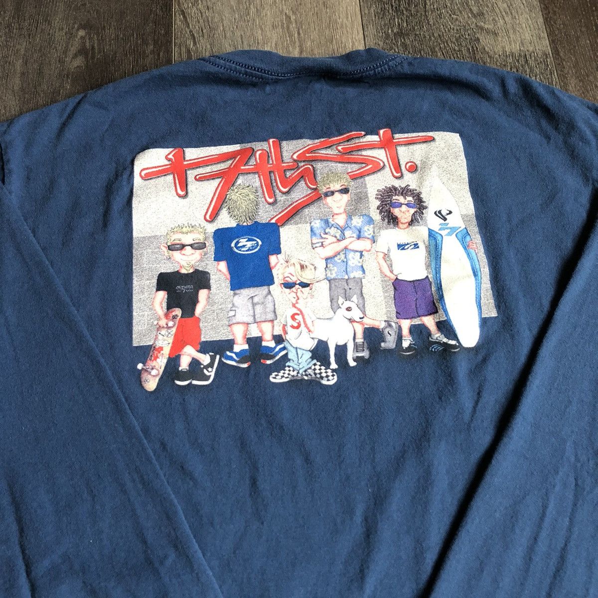 Vintage Vintage 2000s 17th Street Surf Shop Skate Graphic Longsleeve Size US L / EU 52-54 / 3 - 1 Thumbnail