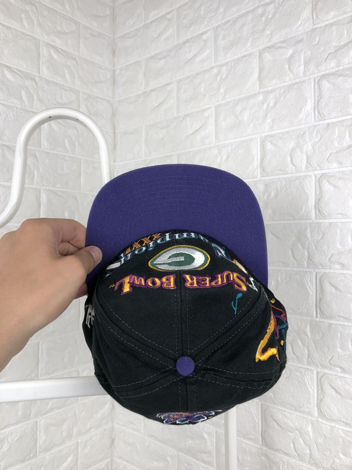 NFL × Vintage Vintage 1997 Green Bay Packers NFL Super Bowl XXXI Hat Cap Size ONE SIZE - 8 Thumbnail