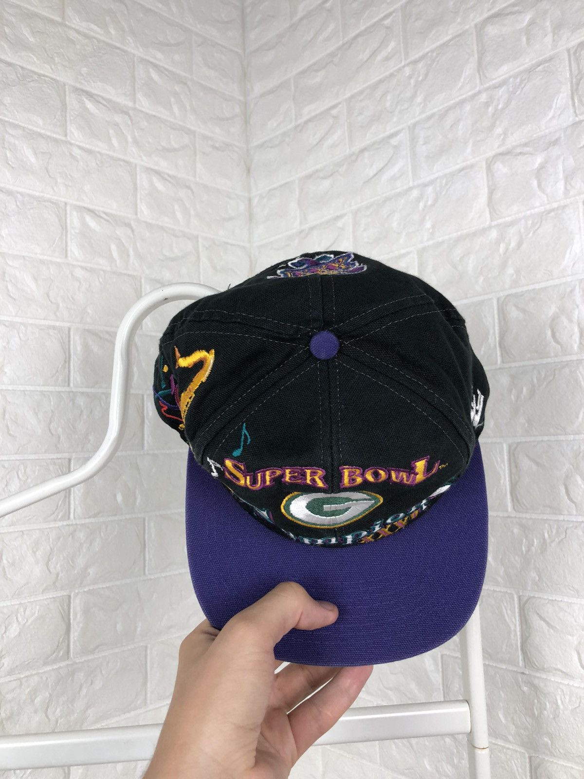 NFL × Vintage Vintage 1997 Green Bay Packers NFL Super Bowl XXXI Hat Cap Size ONE SIZE - 7 Thumbnail
