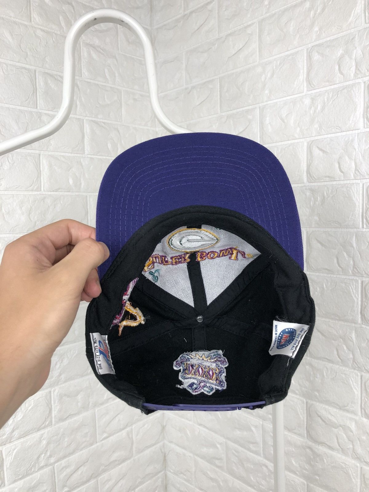 NFL × Vintage Vintage 1997 Green Bay Packers NFL Super Bowl XXXI Hat Cap Size ONE SIZE - 11 Thumbnail