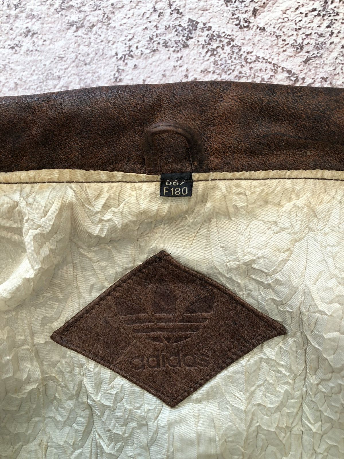 Adidas ADIDAS OLYMPIC WINTER GAMES 1932 VINTAGE JACKET LEATHER Size US L / EU 52-54 / 3 - 4 Thumbnail