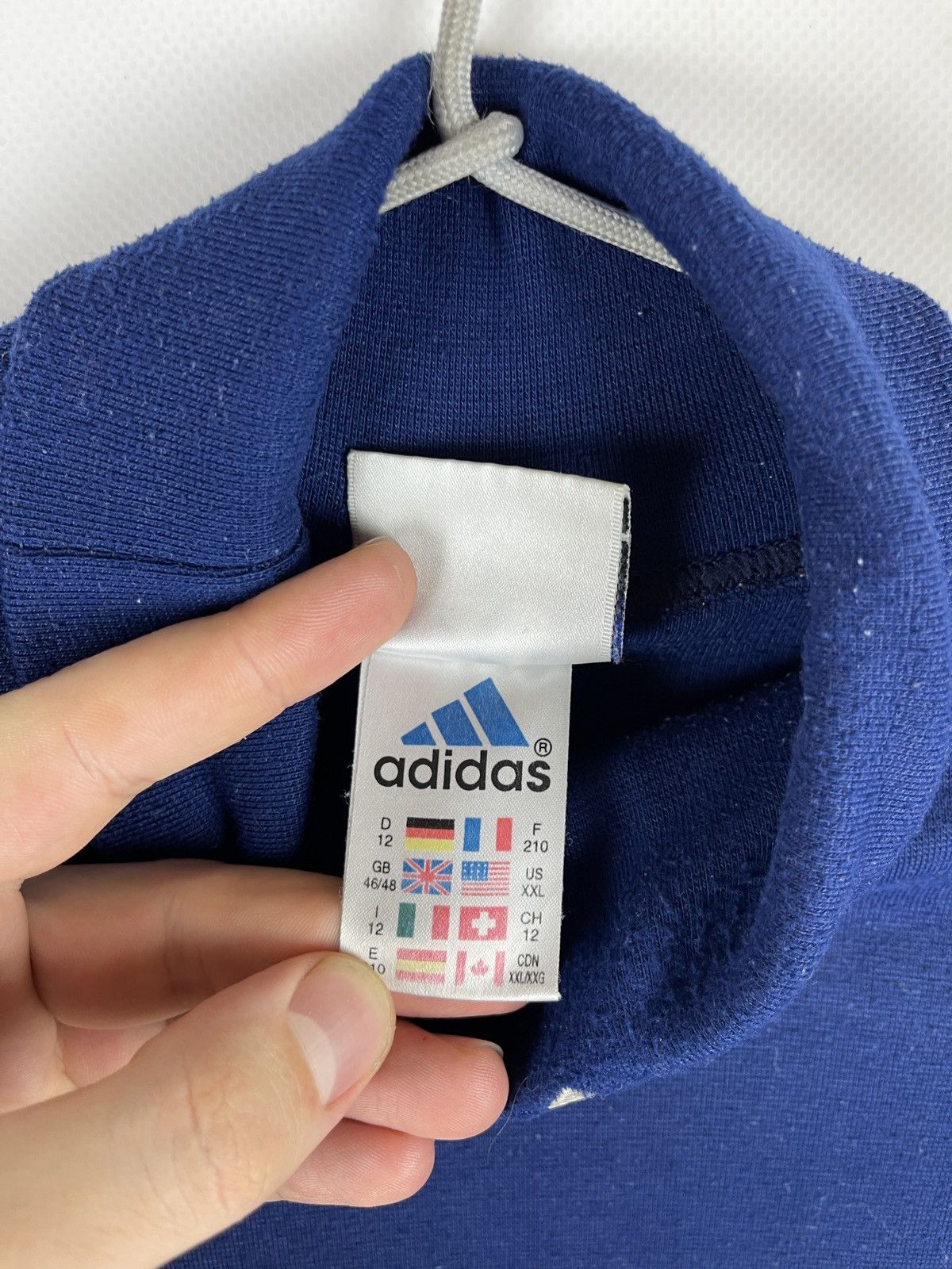 Adidas Adidas vintage 90w turtleneck long sleeve sweater Size XXL / US 16-18 / IT 52-54 - 11 Thumbnail