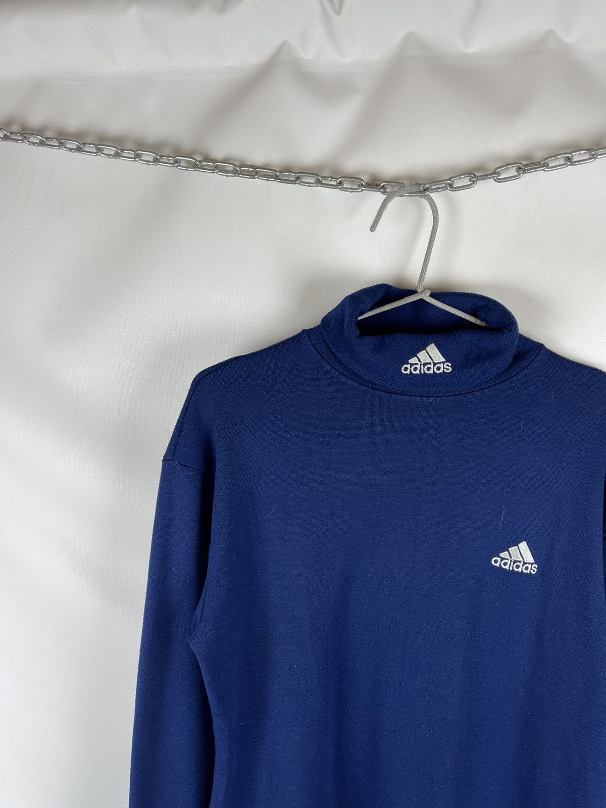 Adidas Adidas vintage 90w turtleneck long sleeve sweater Size XXL / US 16-18 / IT 52-54 - 2 Thumbnail