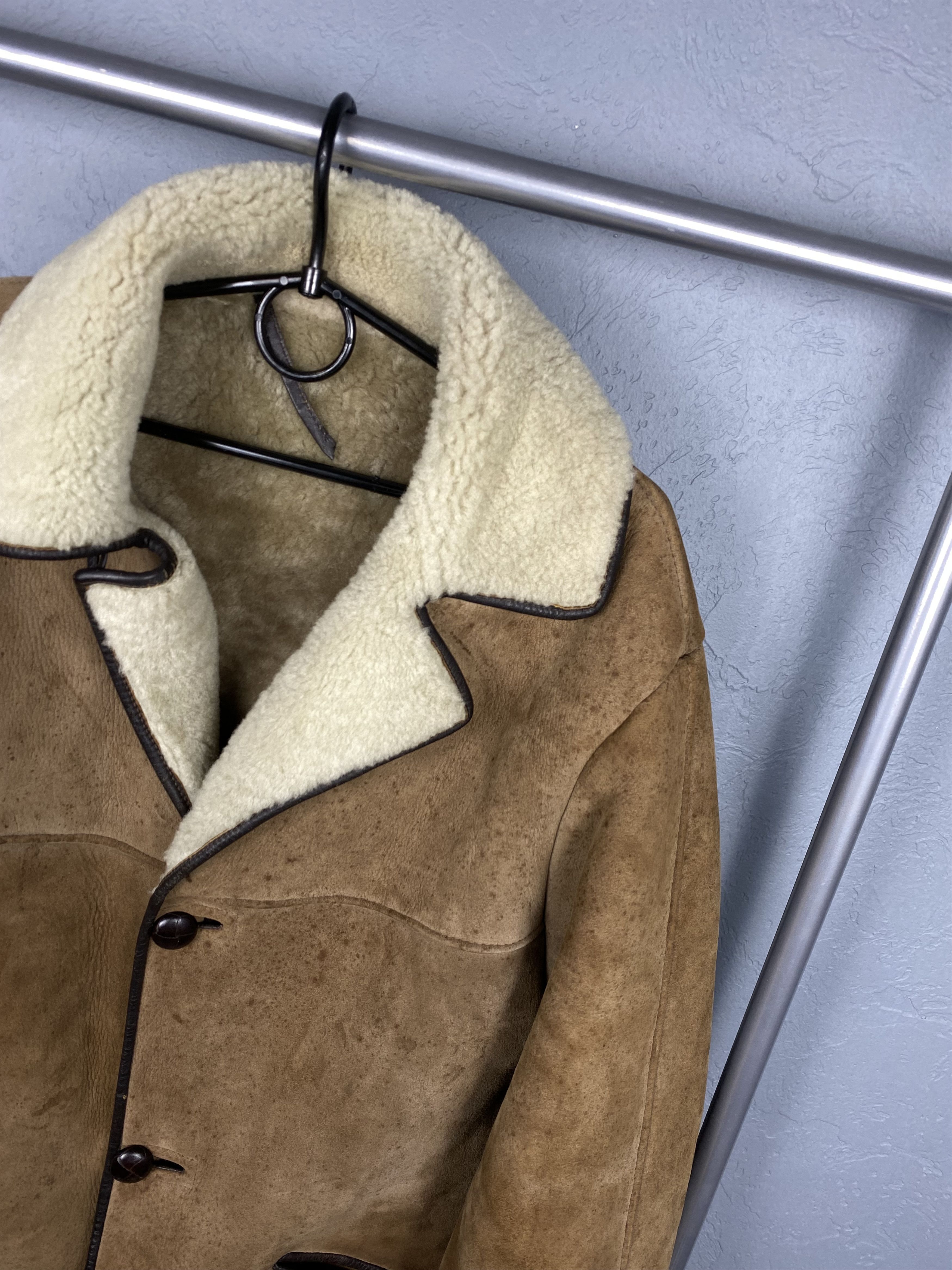Other Abingdon Vintage Military Wear B-3 Sheepskin Jacket Coat Size US L / EU 52-54 / 3 - 2 Thumbnail