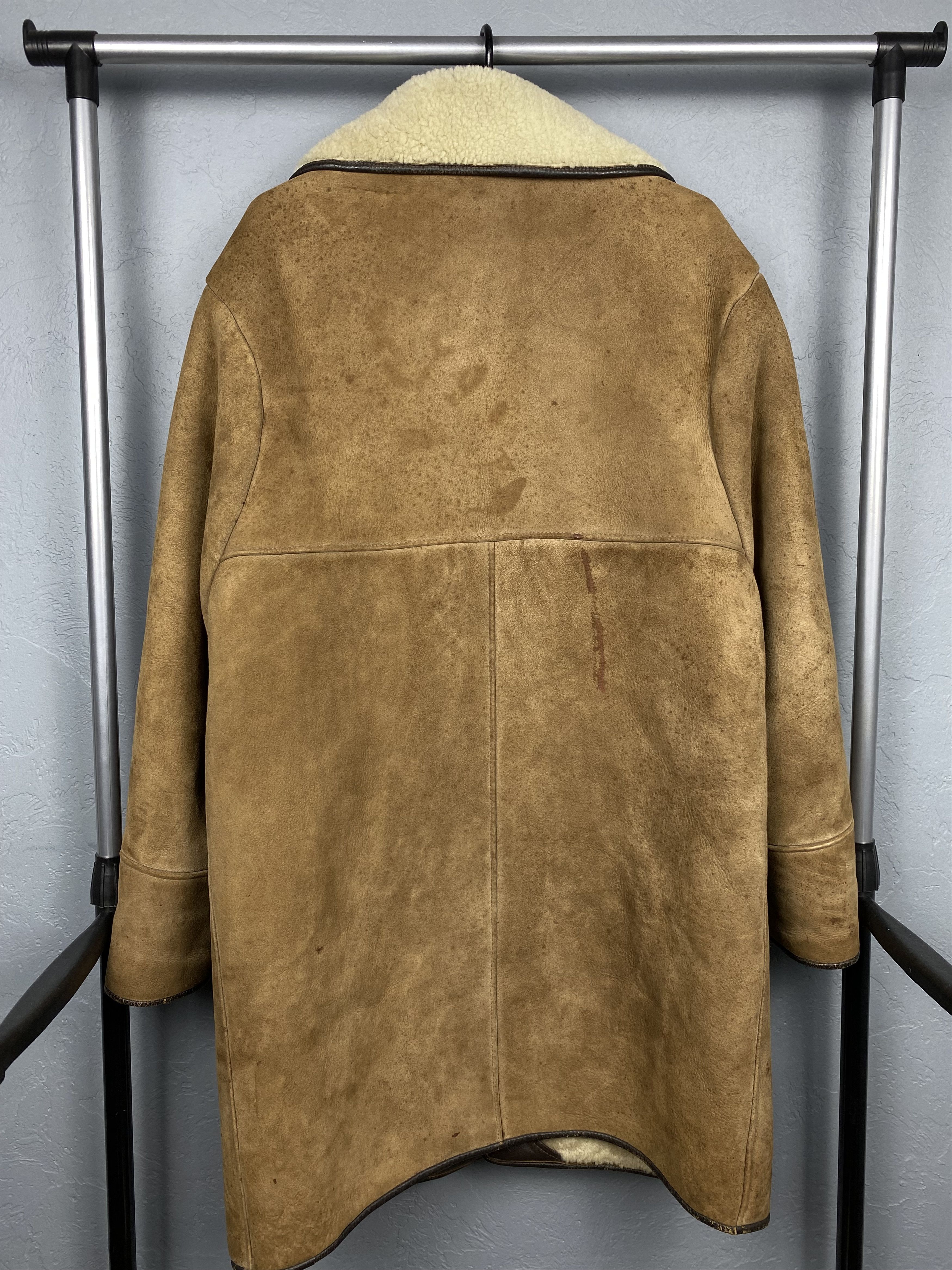 Other Abingdon Vintage Military Wear B-3 Sheepskin Jacket Coat Size US L / EU 52-54 / 3 - 6 Thumbnail