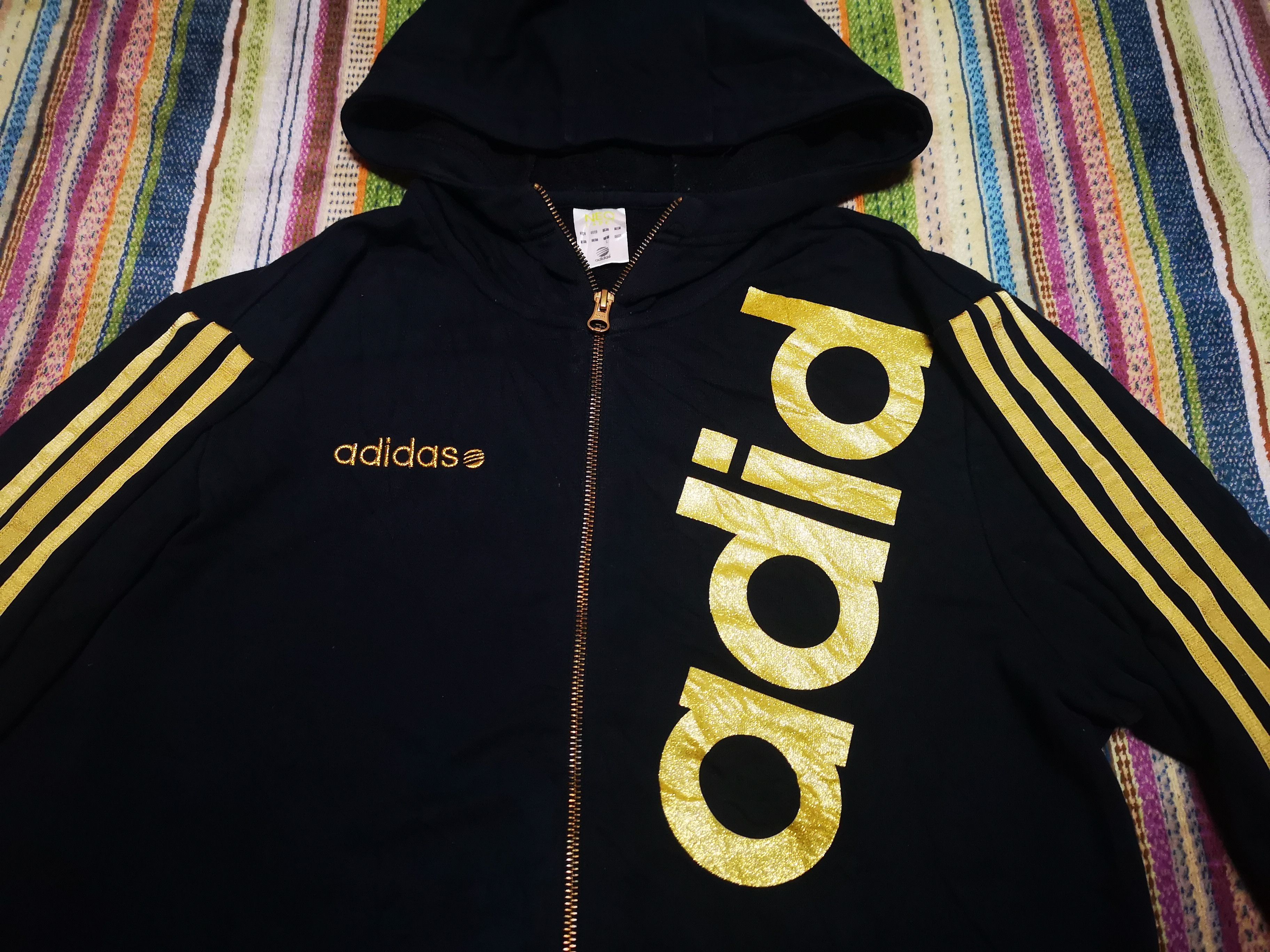Adidas Adidas Neo Zipper with Hoodie Size US M / EU 48-50 / 2 - 3 Thumbnail