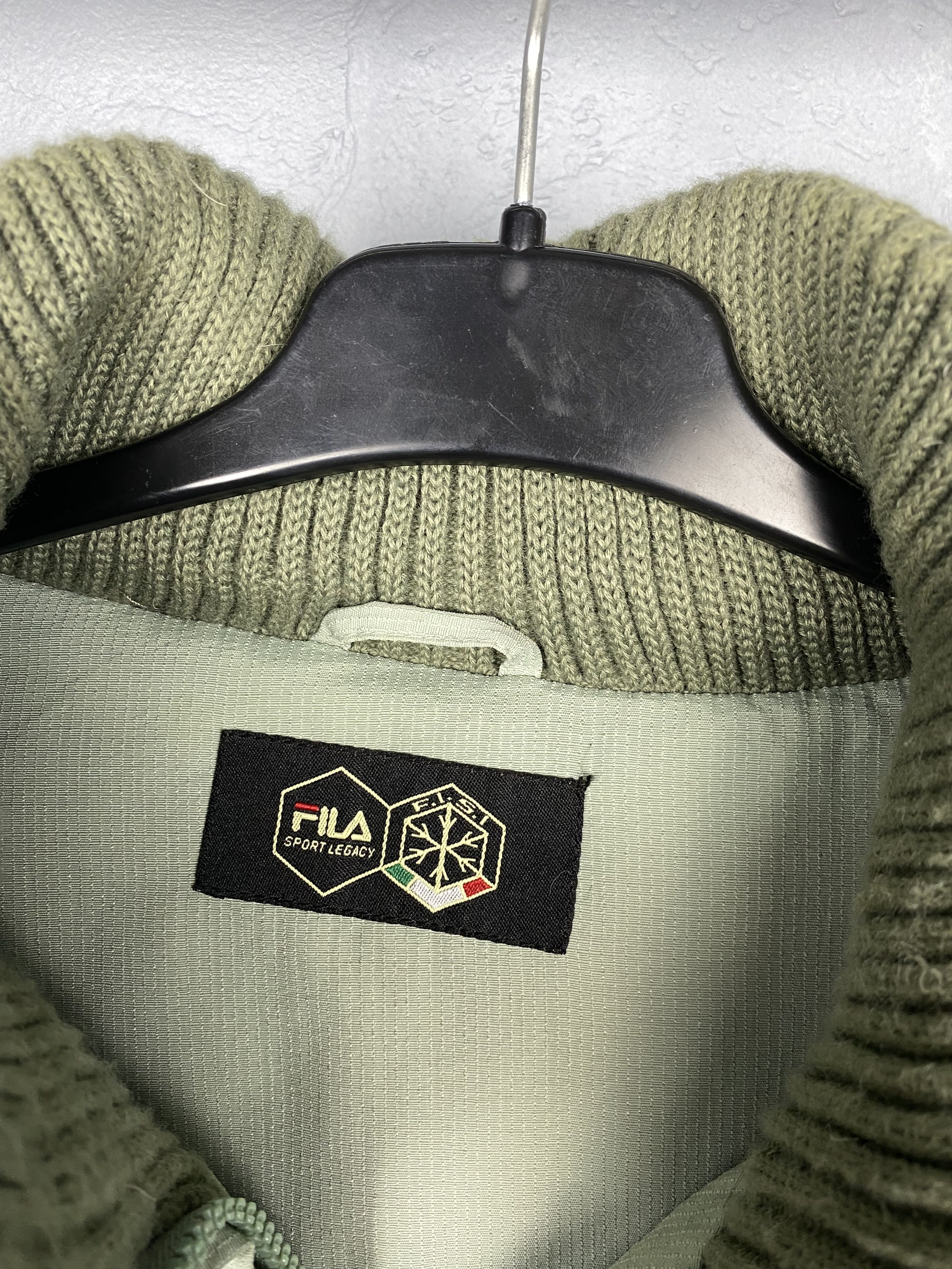 Fila Vintage Fila Mens Goose Down Puffer Jacket Size US XL / EU 56 / 4 - 5 Thumbnail