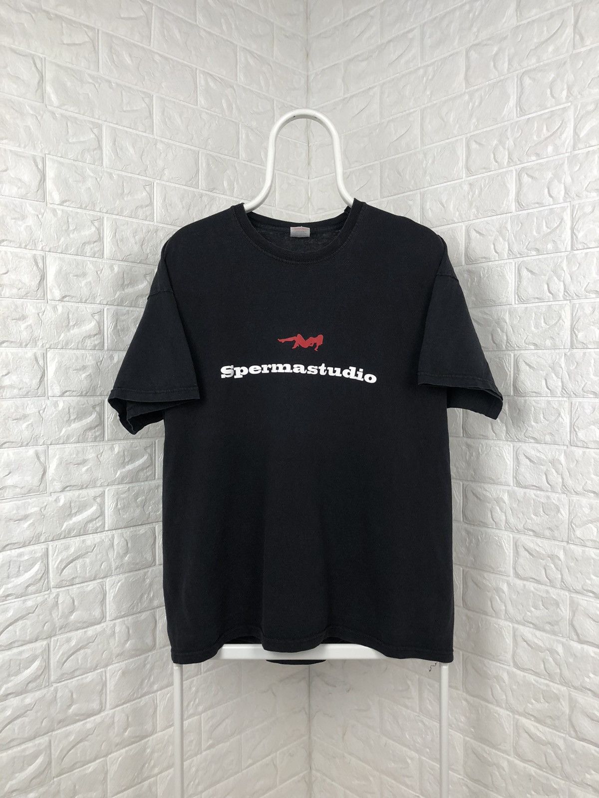 spermastudio Hook-Ups × Shorty's Skateboards × Vintage Vintage Spermastudio Porn  Hook-Ups T-shirt | Grailed