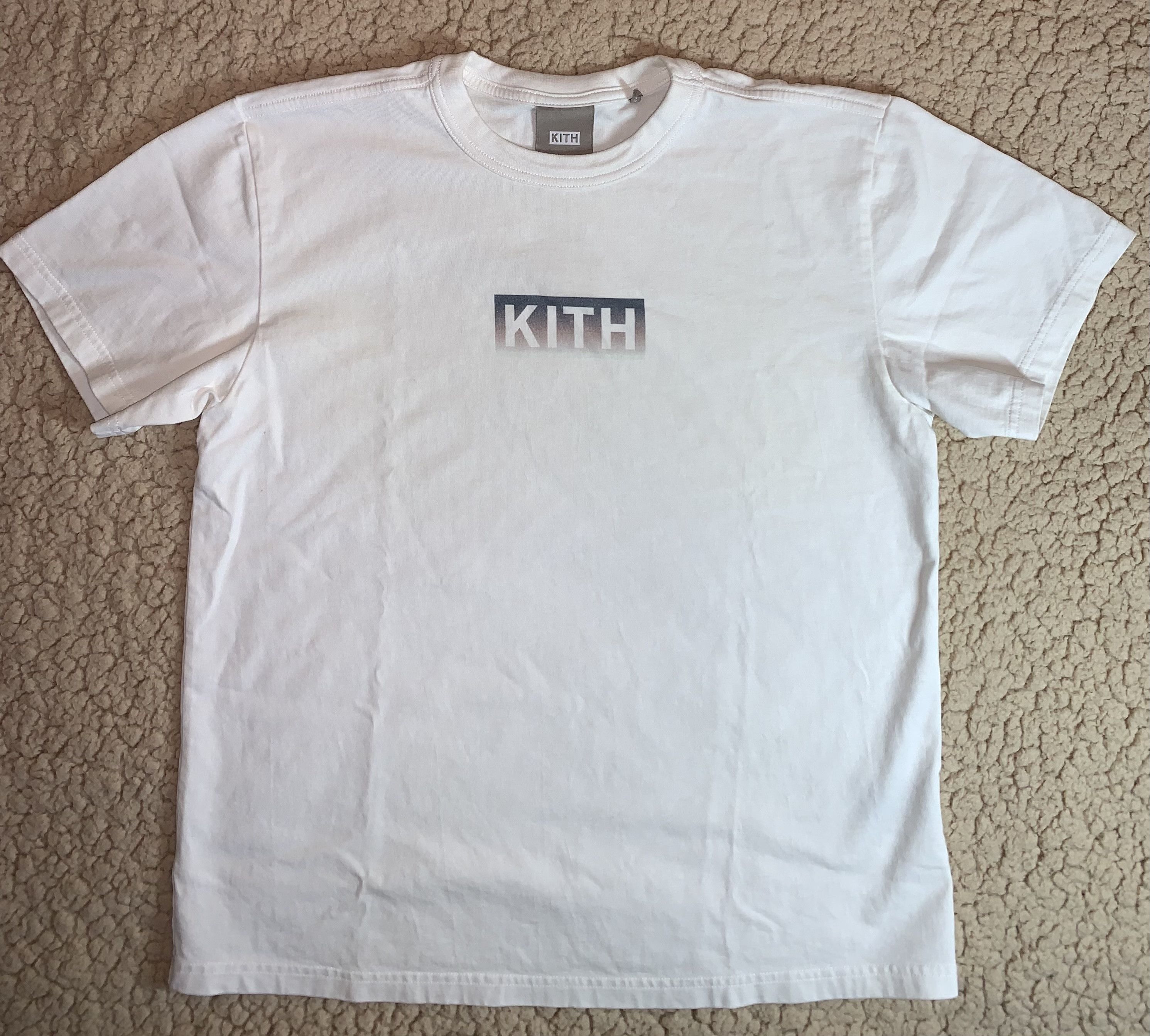Kith KITH Ombré Box Logo Classic Tee | Grailed