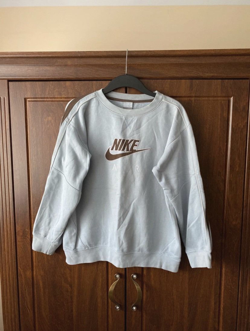 Nike Vintage Crewneck Nike Baby Blue Swoosh Logo | Grailed