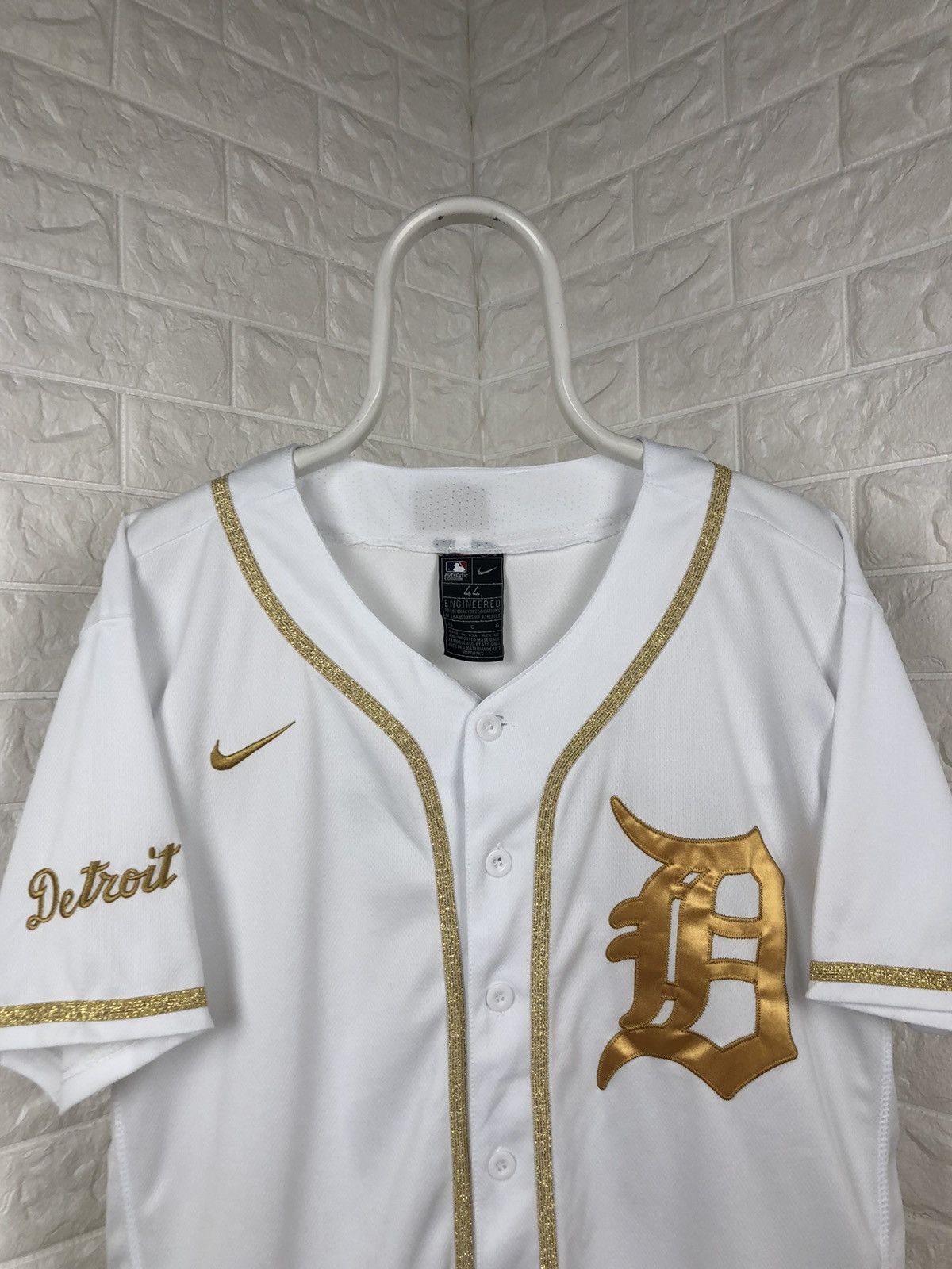 MLB × Nike Nike MLB Detroit Tigers Baseball Jersey Size US XL / EU 56 / 4 - 6 Thumbnail