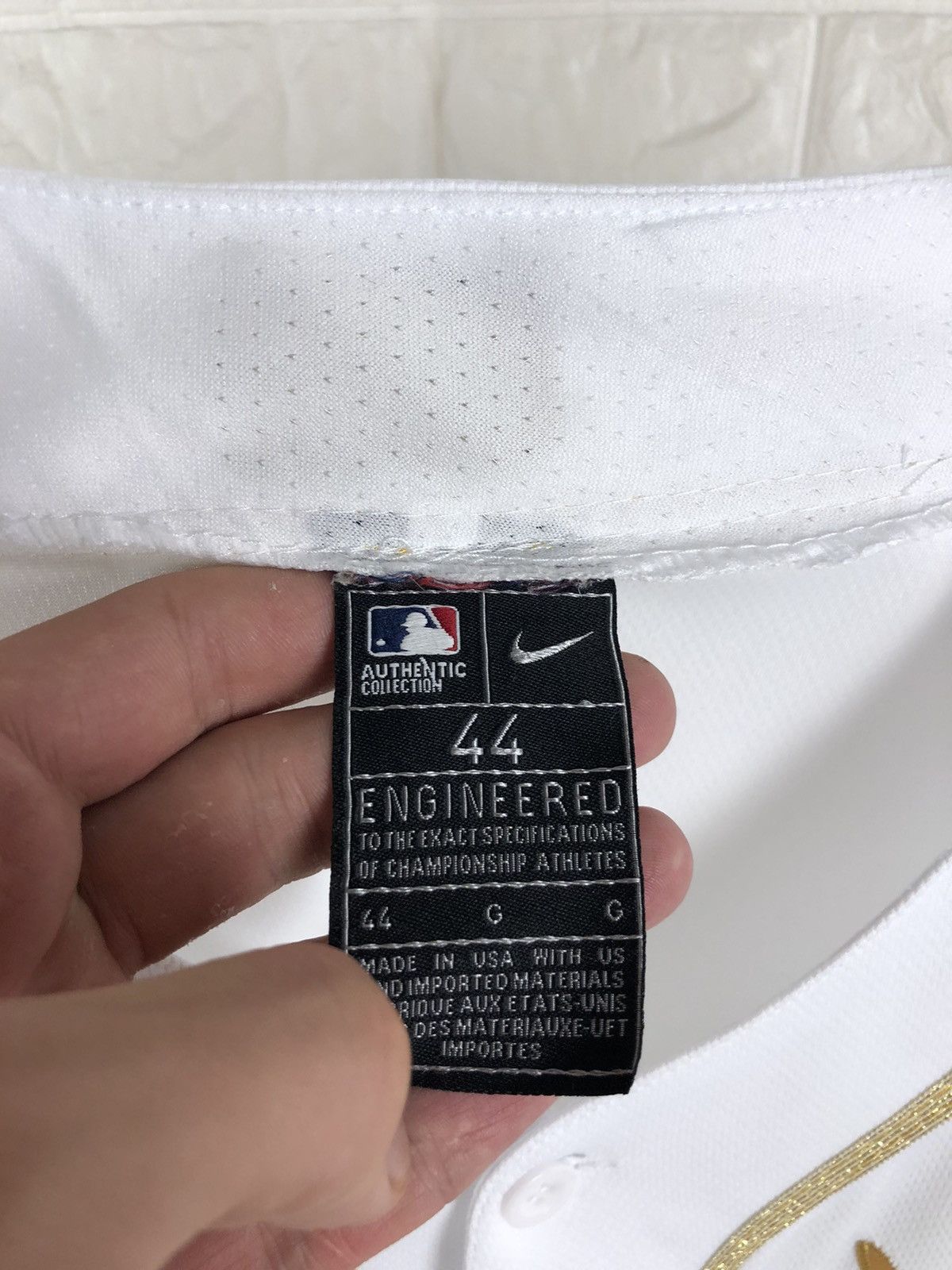 MLB × Nike Nike MLB Detroit Tigers Baseball Jersey Size US XL / EU 56 / 4 - 11 Thumbnail