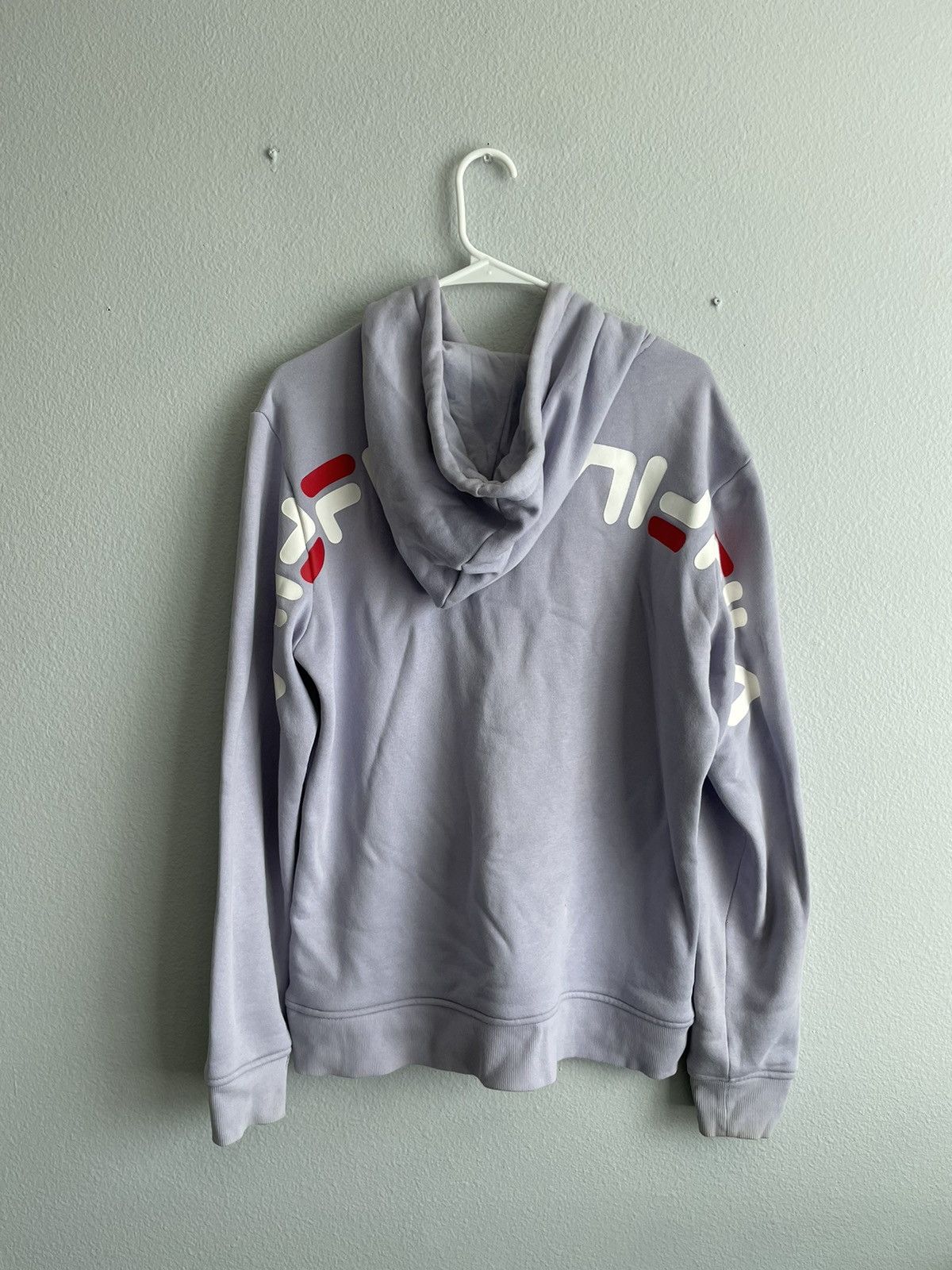 Fila Lavender Fila Hoodie Size US M / EU 48-50 / 2 - 2 Thumbnail