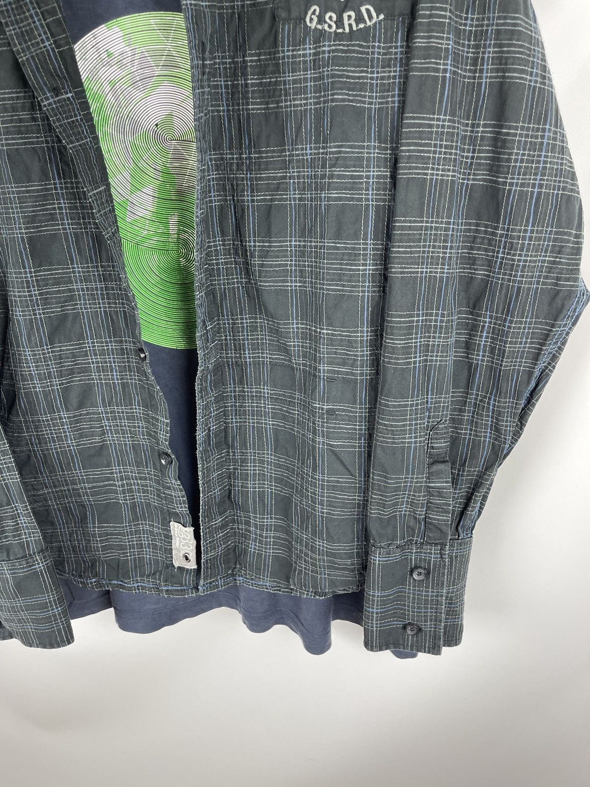 G-Star G-star Raw Luxor check stitch shirt long sleeve embroidered Size US M / EU 48-50 / 2 - 5 Thumbnail