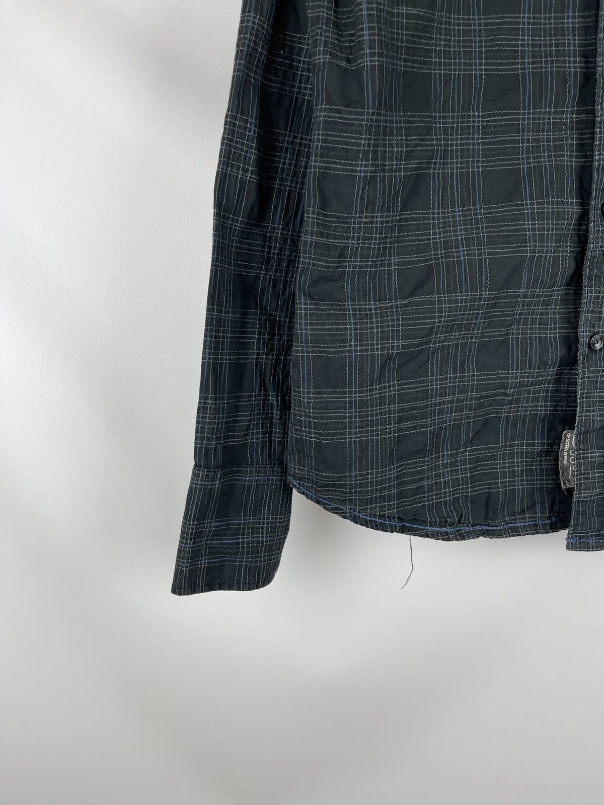 G-Star G-star Raw Luxor check stitch shirt long sleeve embroidered Size US M / EU 48-50 / 2 - 9 Thumbnail