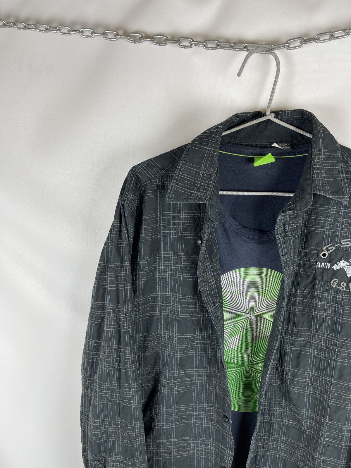 G-Star G-star Raw Luxor check stitch shirt long sleeve embroidered Size US M / EU 48-50 / 2 - 2 Thumbnail