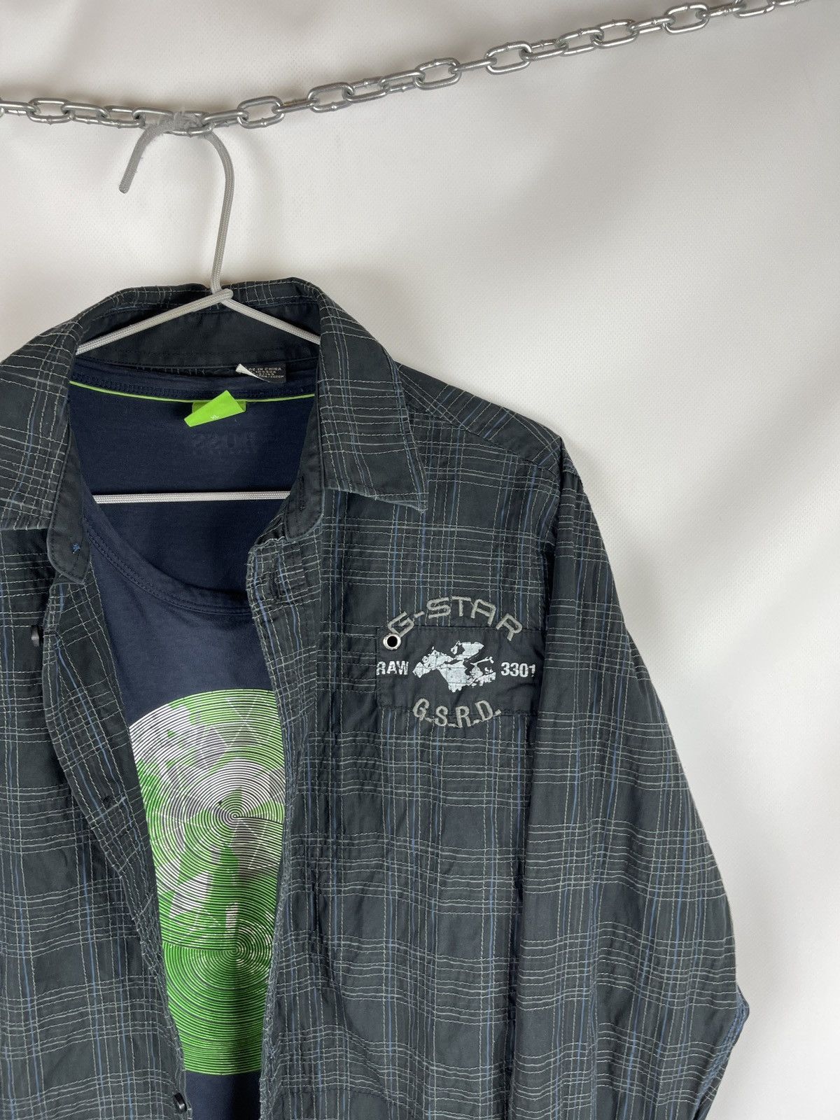 G-Star G-star Raw Luxor check stitch shirt long sleeve embroidered Size US M / EU 48-50 / 2 - 4 Thumbnail